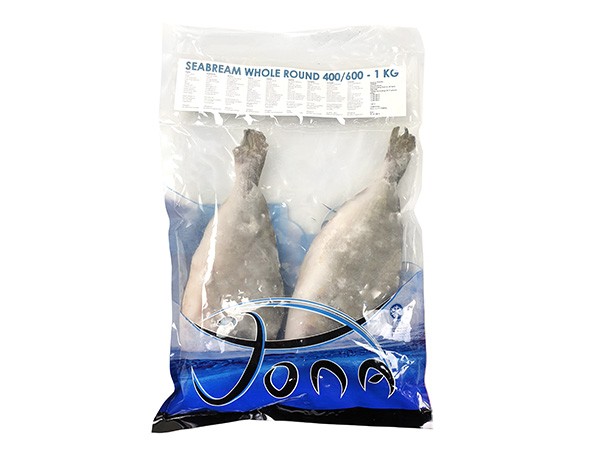 JONA Dorade / Seabream WGS 400-600 gr 10 x 1 kg IQF 25 %-TR