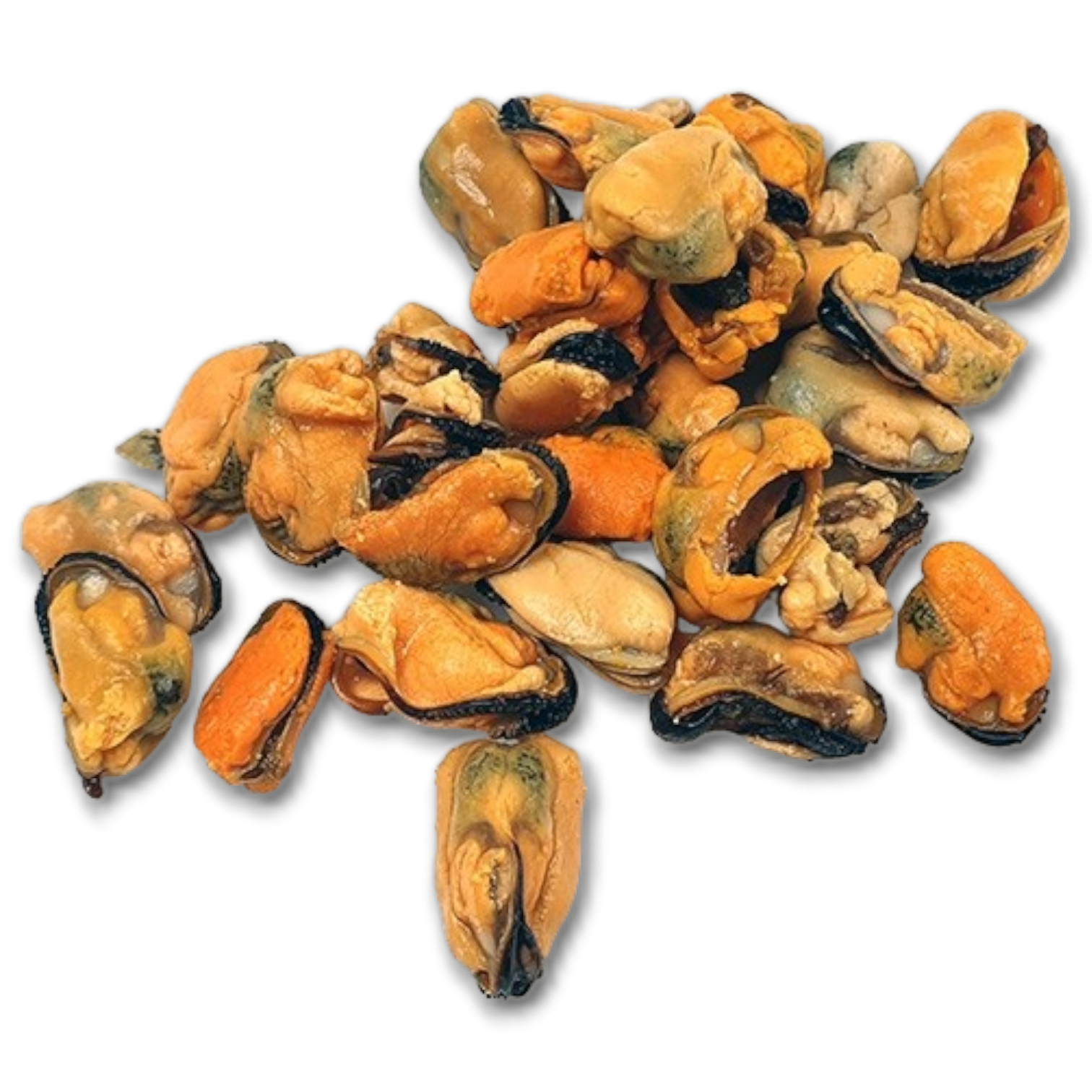 Mussel meat cooked 100/200 10 x 1 kg -CL