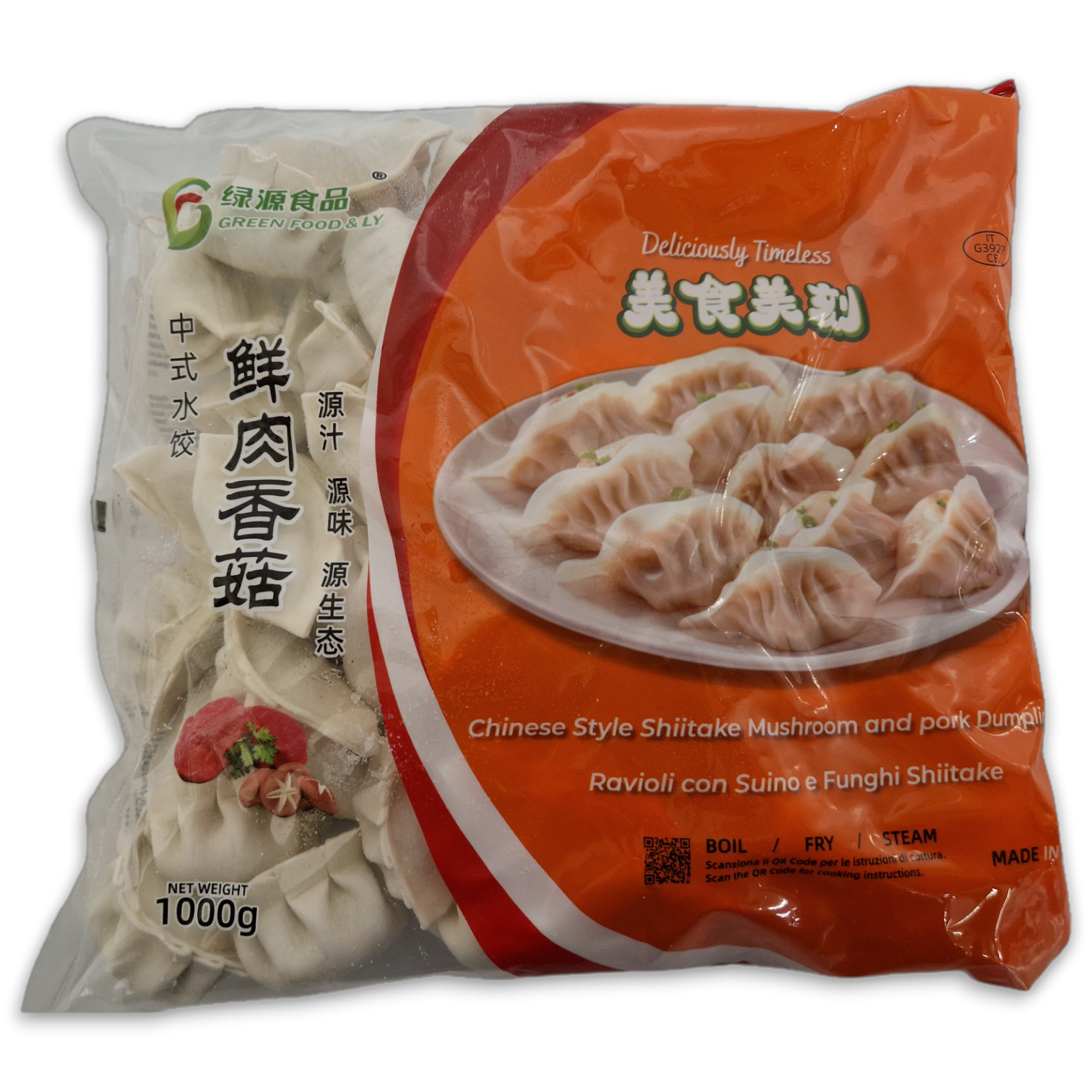 MengFu 3 Delights Ravioli IQF 12 x 400g -ES