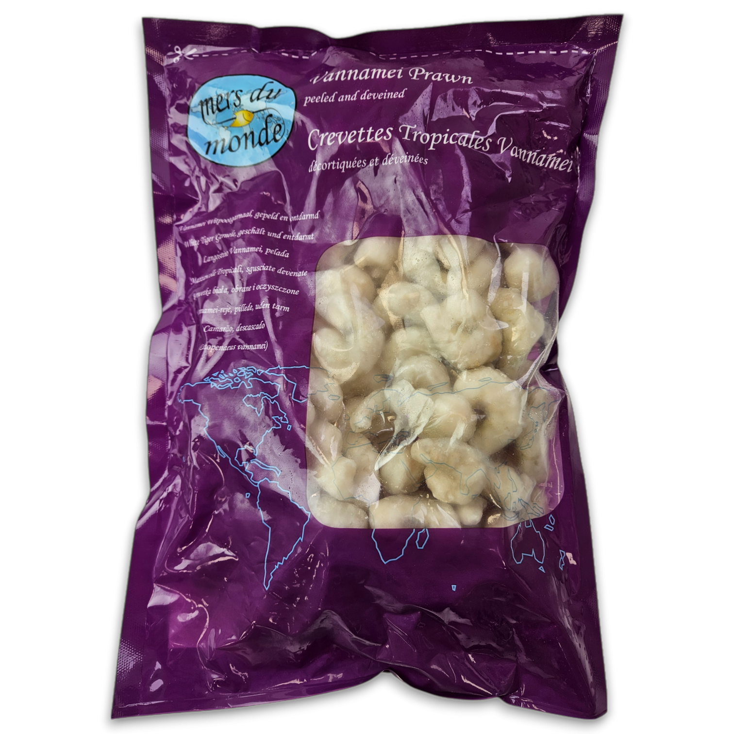 MdM Vannamei Shrimps P&D 51/60 IQF 10 x 1kg 20% -IN