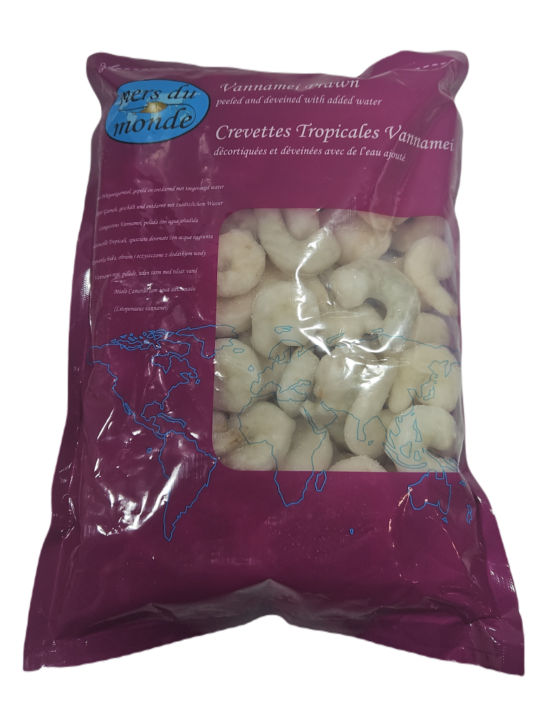 MdM Vannamei Shrimps P&D 31/40 IQF 10 x 1kg 30%-IN