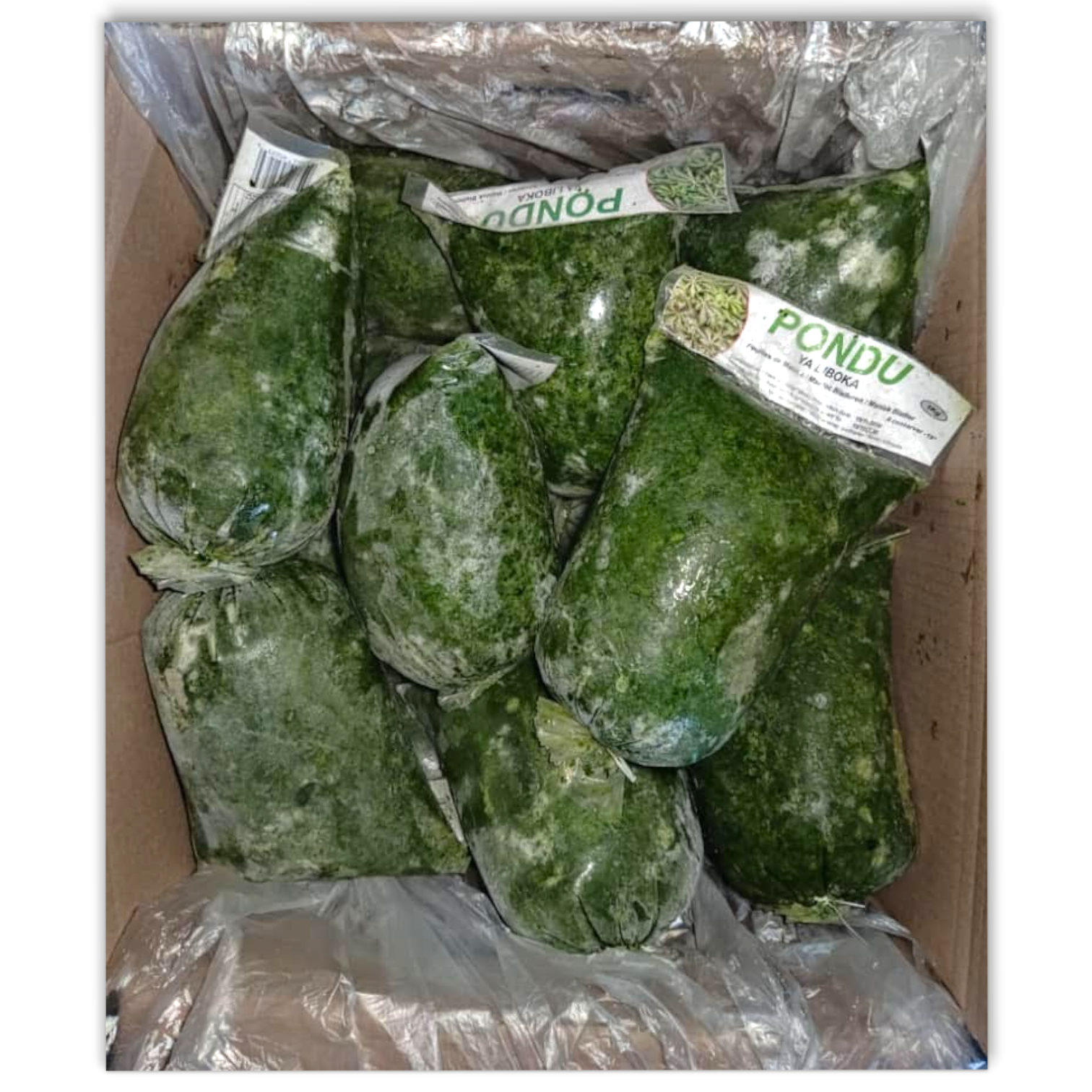 Tasty Pounded Pondu / Yaliboka 15 x 1Kg - CM