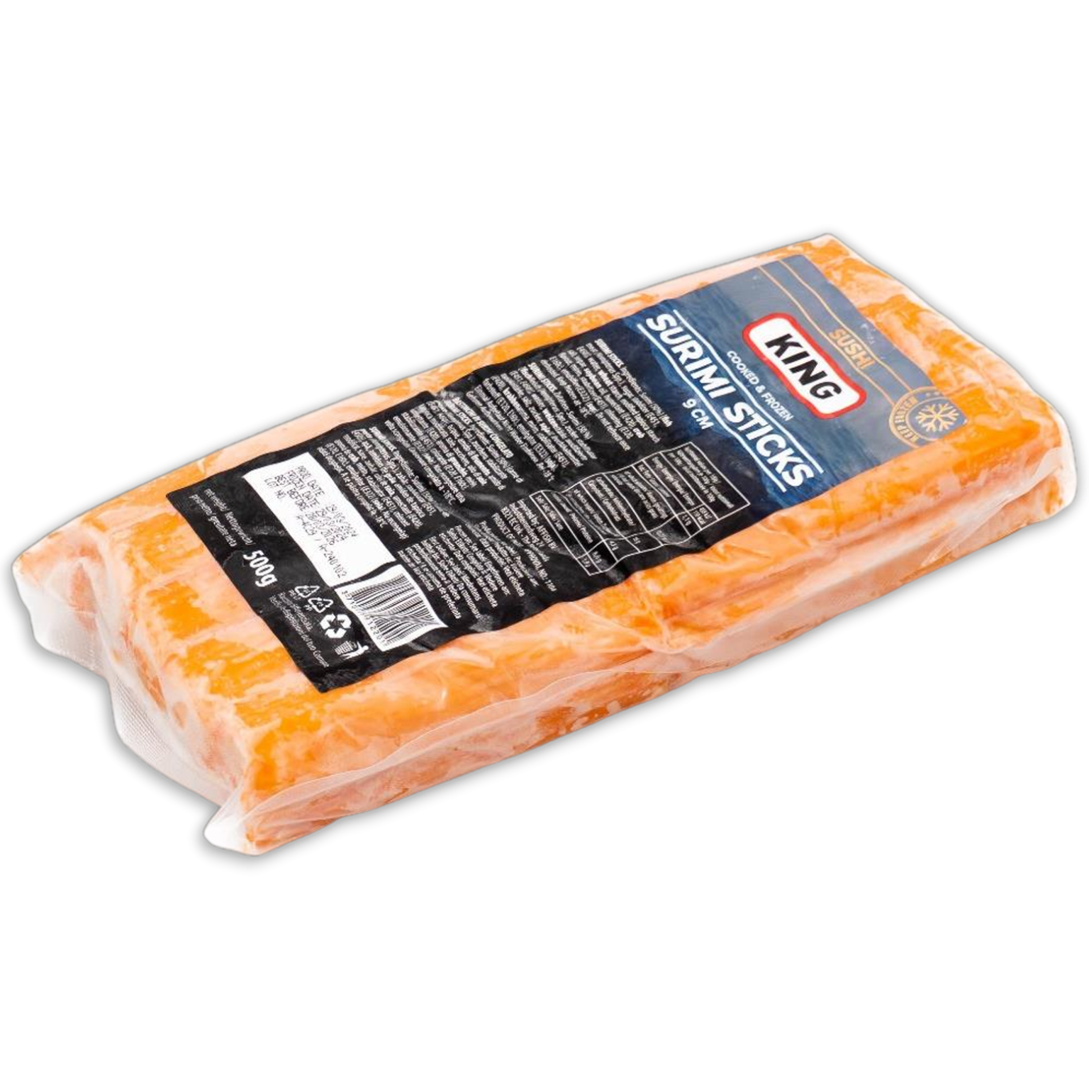 King Surimi crab sticks VP 20 x 500g -IN