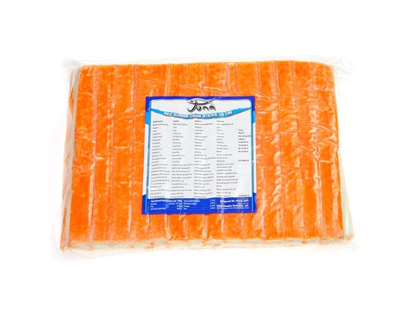 Jona Surimi Crab Sticks Orange 18 Cm 10 X 1000gr Vacuum Cn