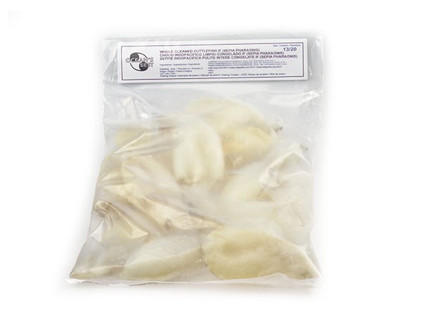 Cuttlefish / Sepia Whole Clean 13/15 pcs/kg 10 x 1 kg IQF-IN