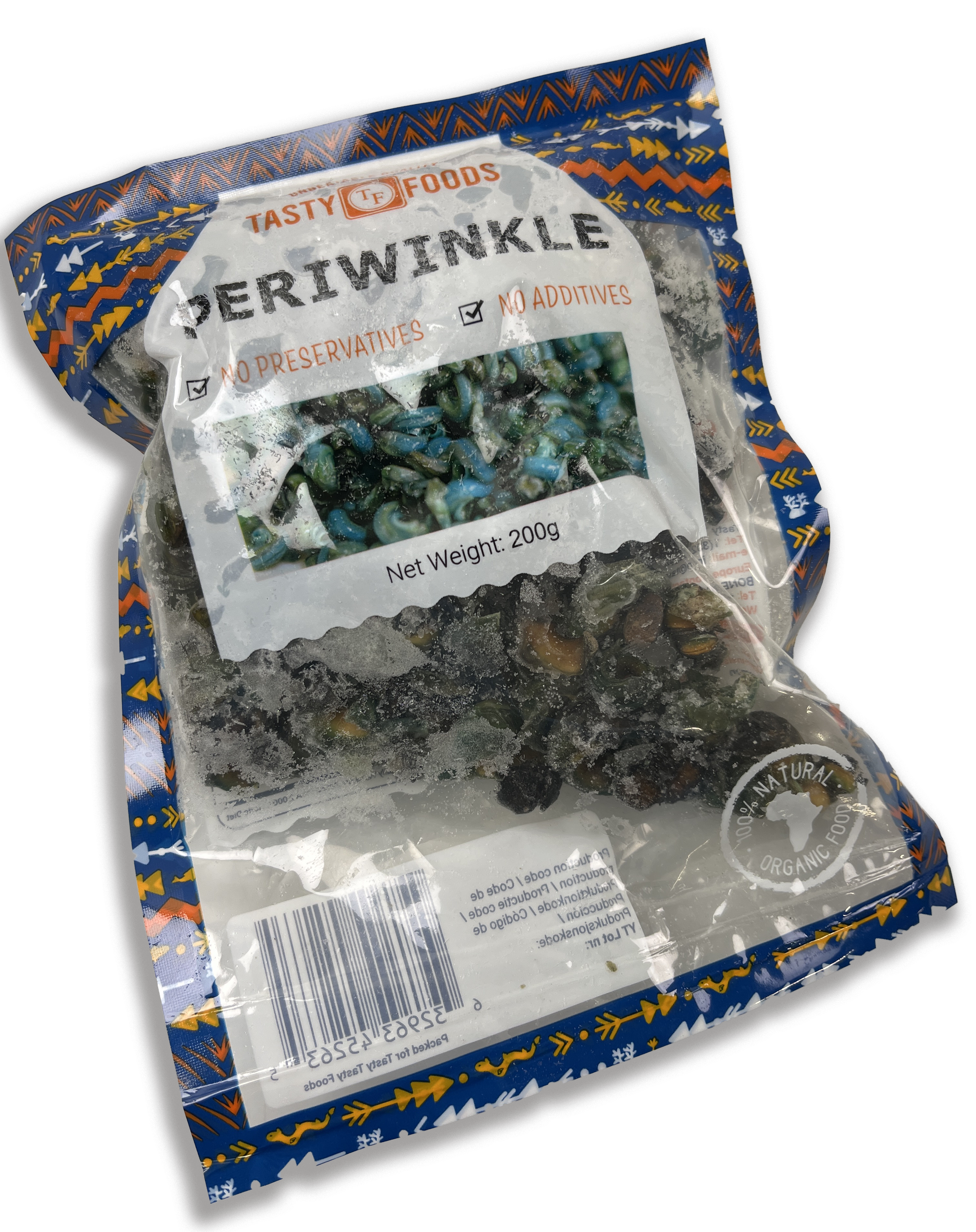 Frozen Periwinkle 50 x 200 Gr Bag-CM