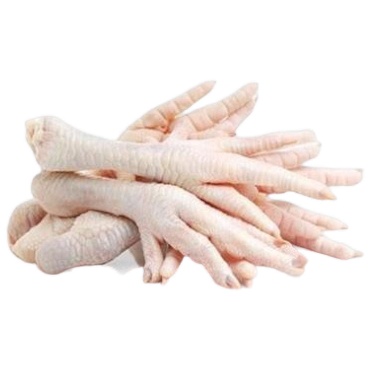 鸡爪 Chicken Feet White A-grade 35-65grs 10 x 1 Kg-ES