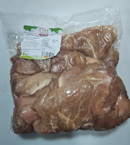 NIDOLIN Whole Cleaned Lamb Tripes Vacuum Halal per kilo-IE