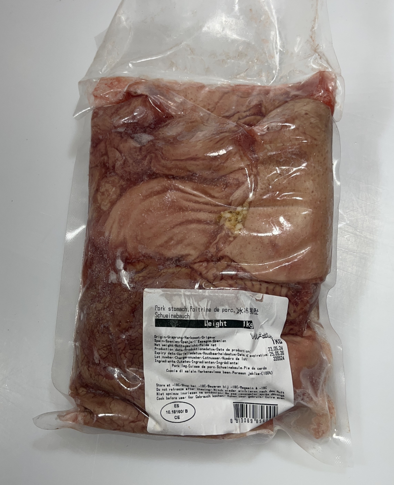 猪肚 Pork stomach VivAsie 16 x 1 kilo-ES