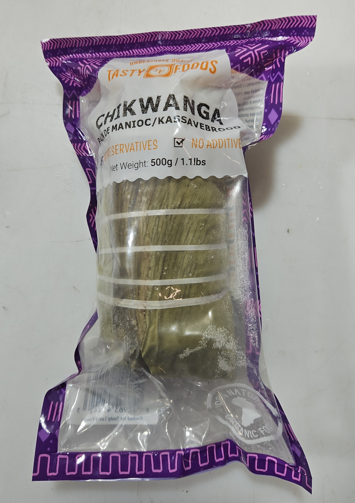 Kwanga/cassavabread/pain de manioc 40 pcs (500g) pcs-CM
