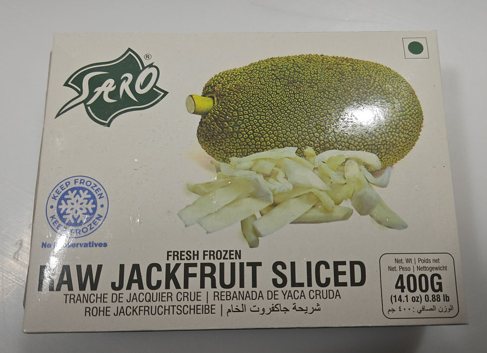 Saro Sliced Jackfruit Blanched 24 x 400g -IN