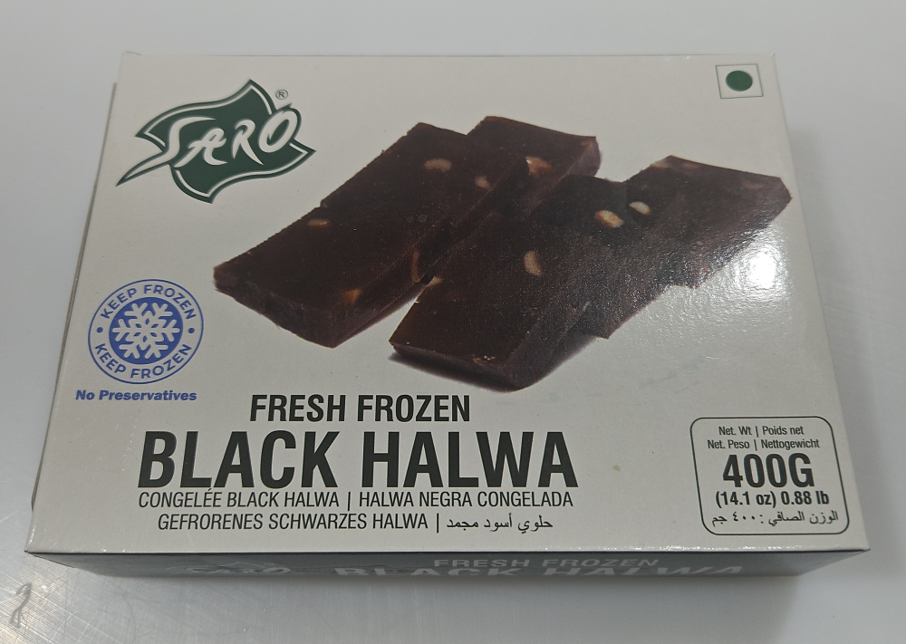 Saro Black Halwa 24 x 400g -IN