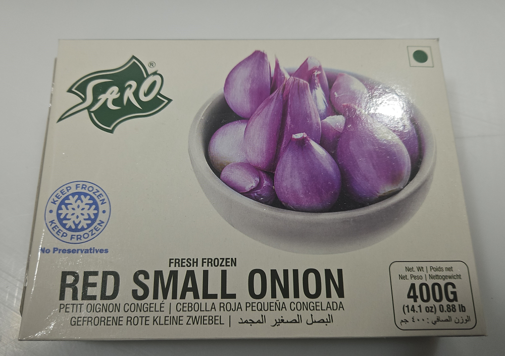 Saro Shallot Peeled Blanced 24 x 400g -IN