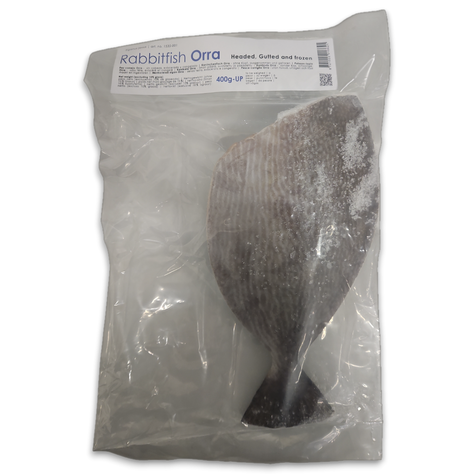 Jona Rabbitfish Oora HG 400-UP IPB 1 x 10kg 10% - IN