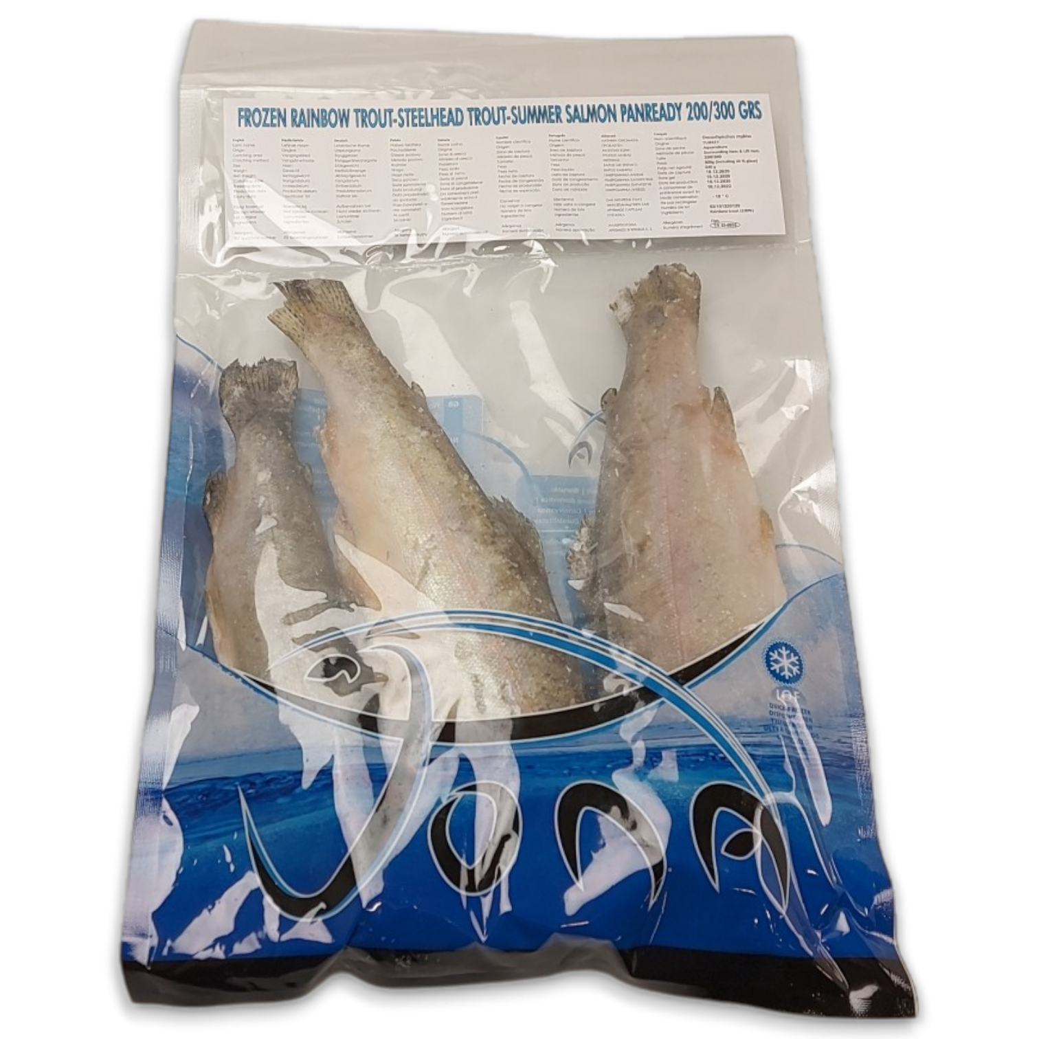 Jona Rainbow Trout WGS IQF 200-300gr 12 x 800 g 20 %-TR