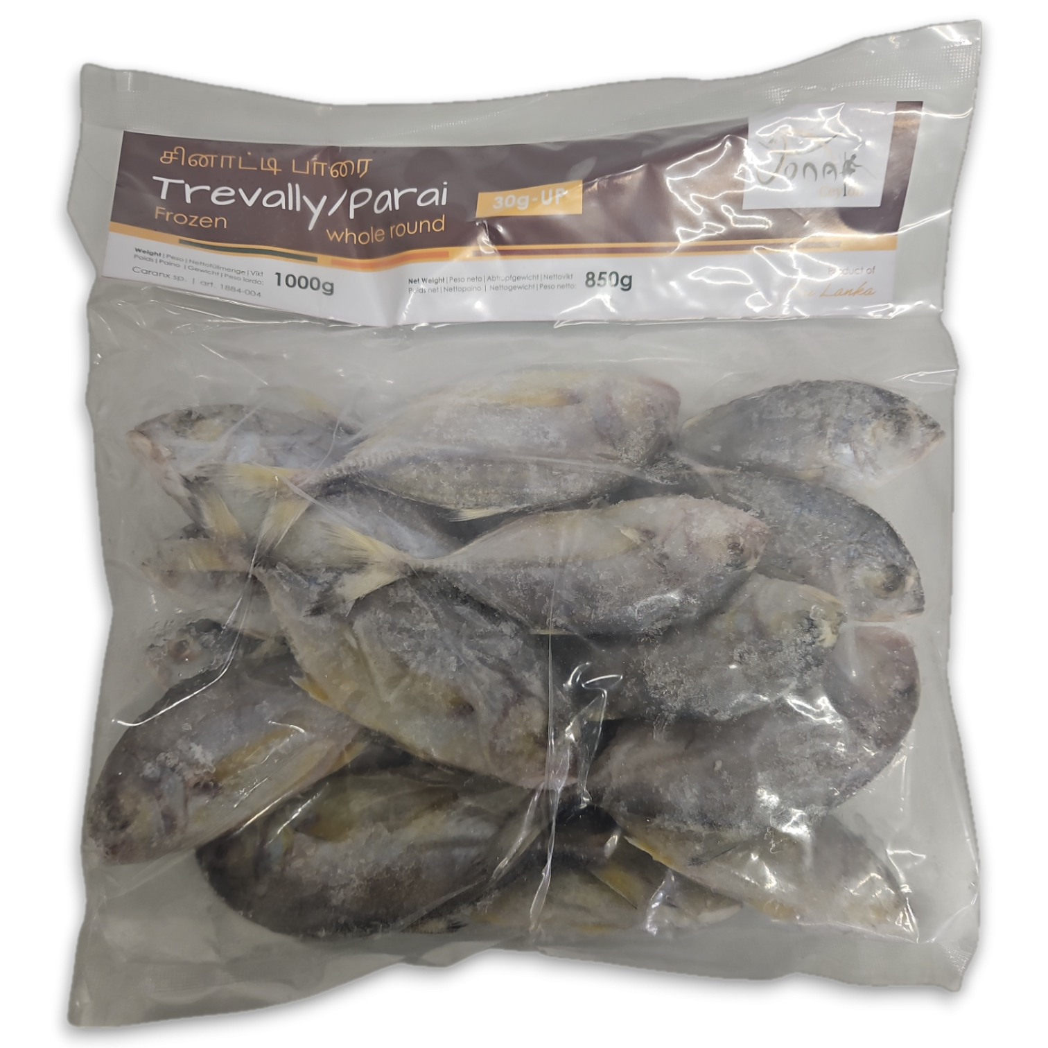 Jona Trevally / Parai WR 30g-Up IQF 10 x 1kg 15% -LK