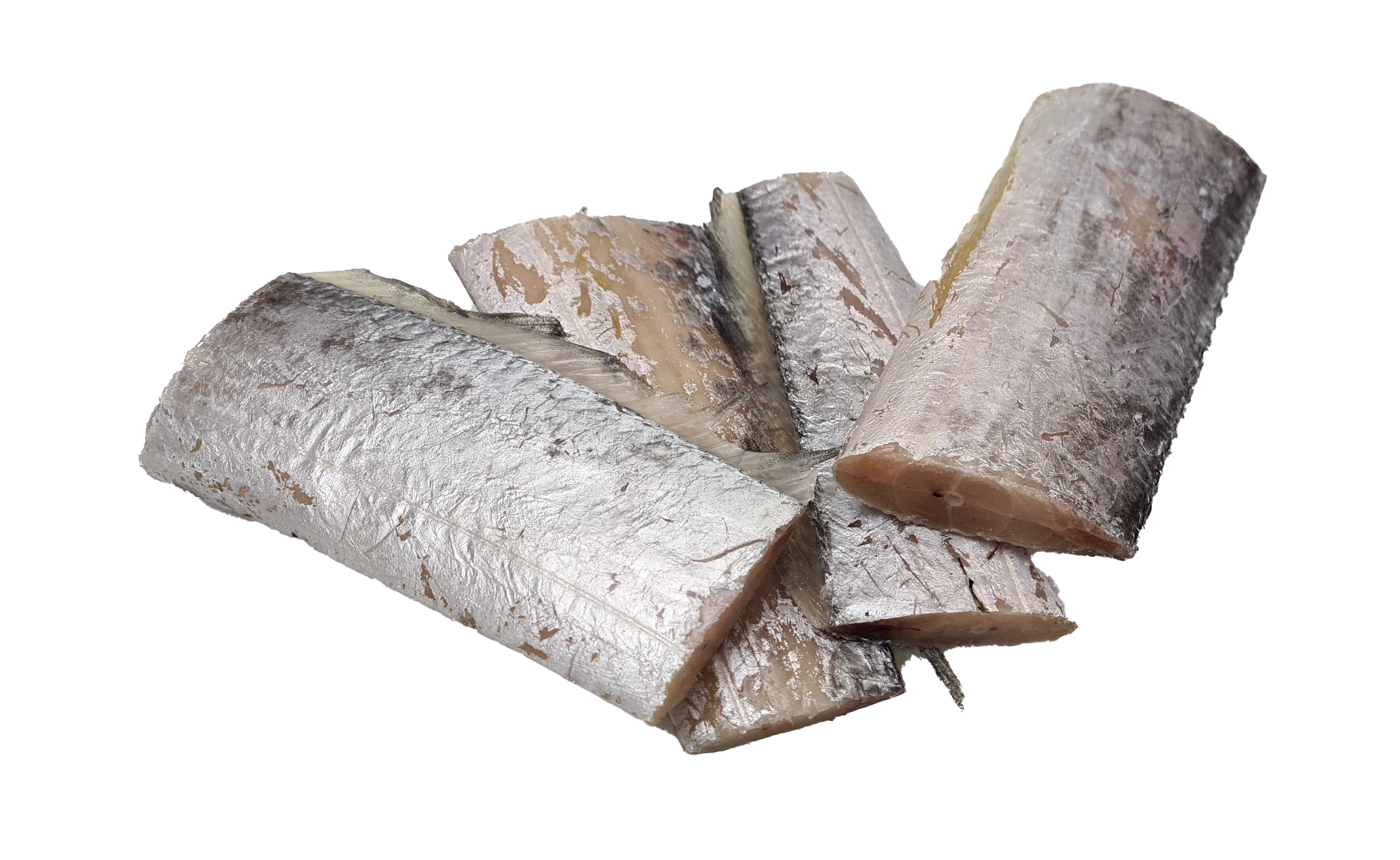 Jona Ribbon Fish steaks skin on IQF 10-12 cm 10x1 kg 20%-IN