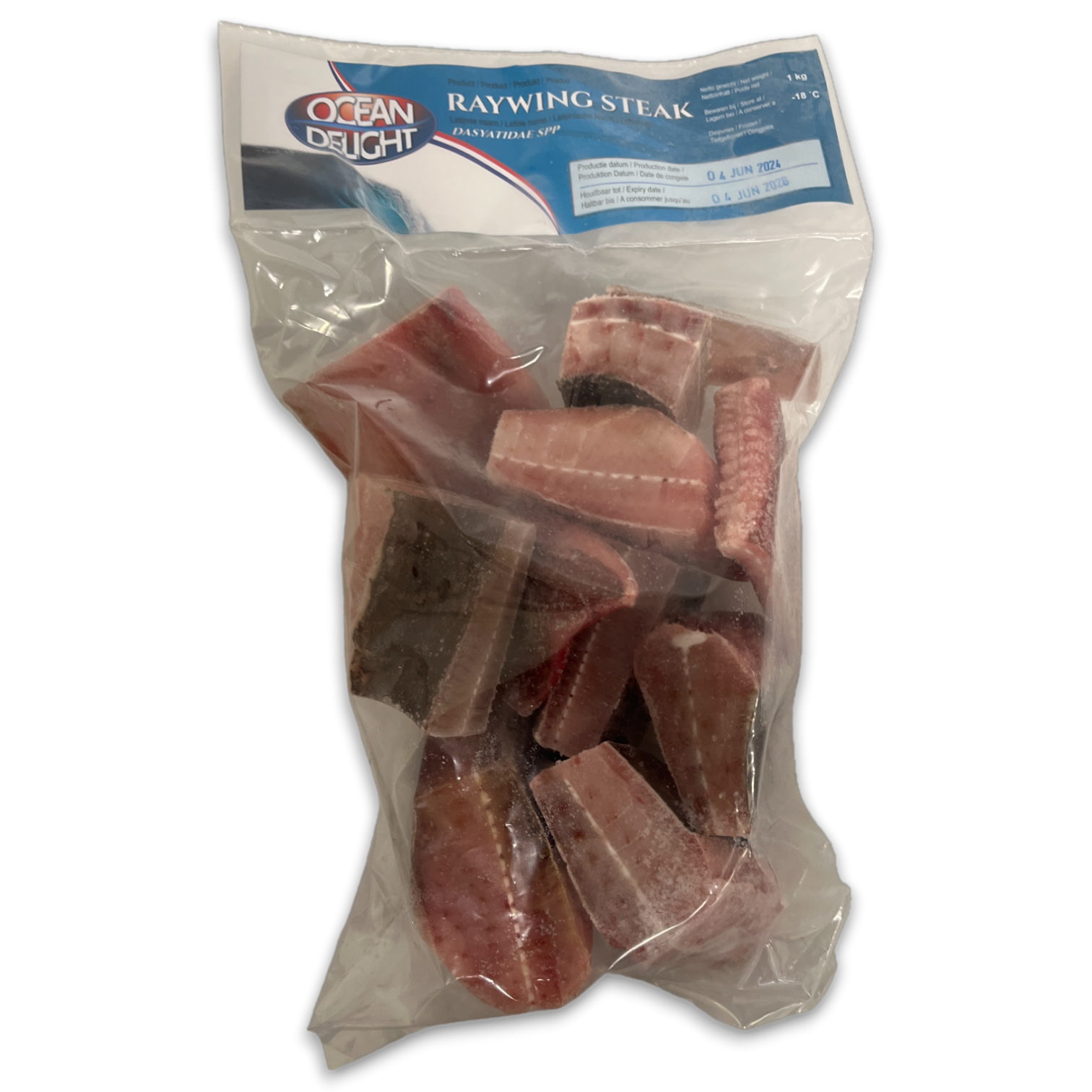 Rayfish Steaks Skin On 50-150 gr 10x1 kg-SR