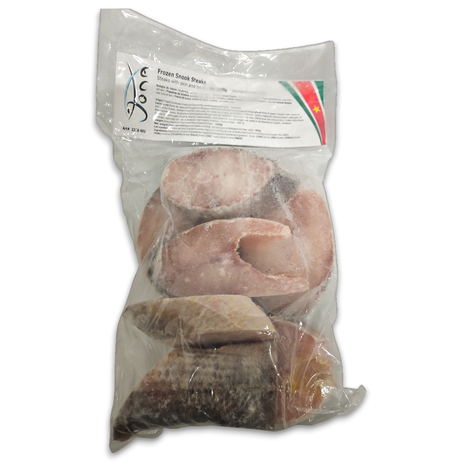 Jona Snook Steak 50-250g IQF 10 x 1kg -SR