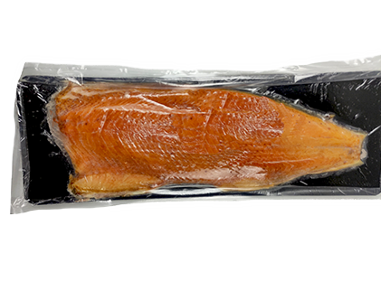 Hotsmoked Salmon Filets C trim 1.1-1.4 kg IVP p/kg-NO
