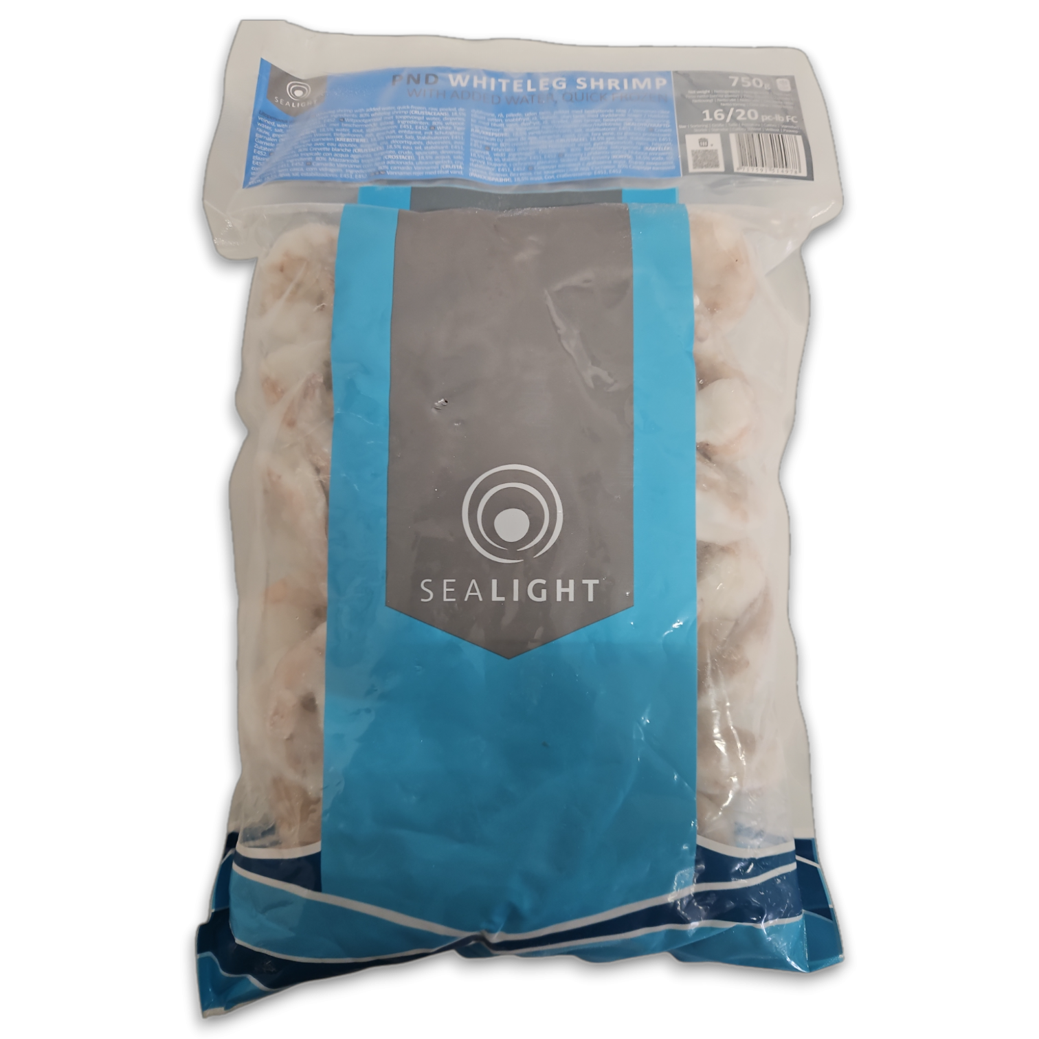 Seacon Vannamei Shrimps P&D 16/20 IQF 10 x 1kg 25%-IN