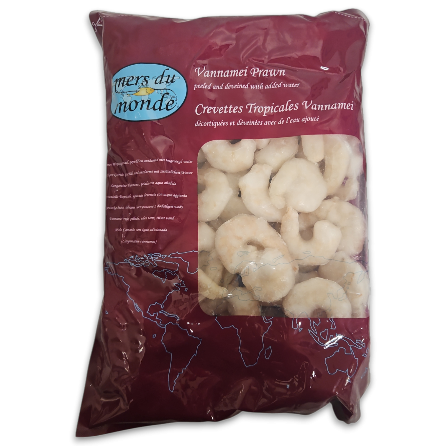 MdM Vannamei Shrimps P&D 31/40 IQF 10 x 1kg 30%-VN