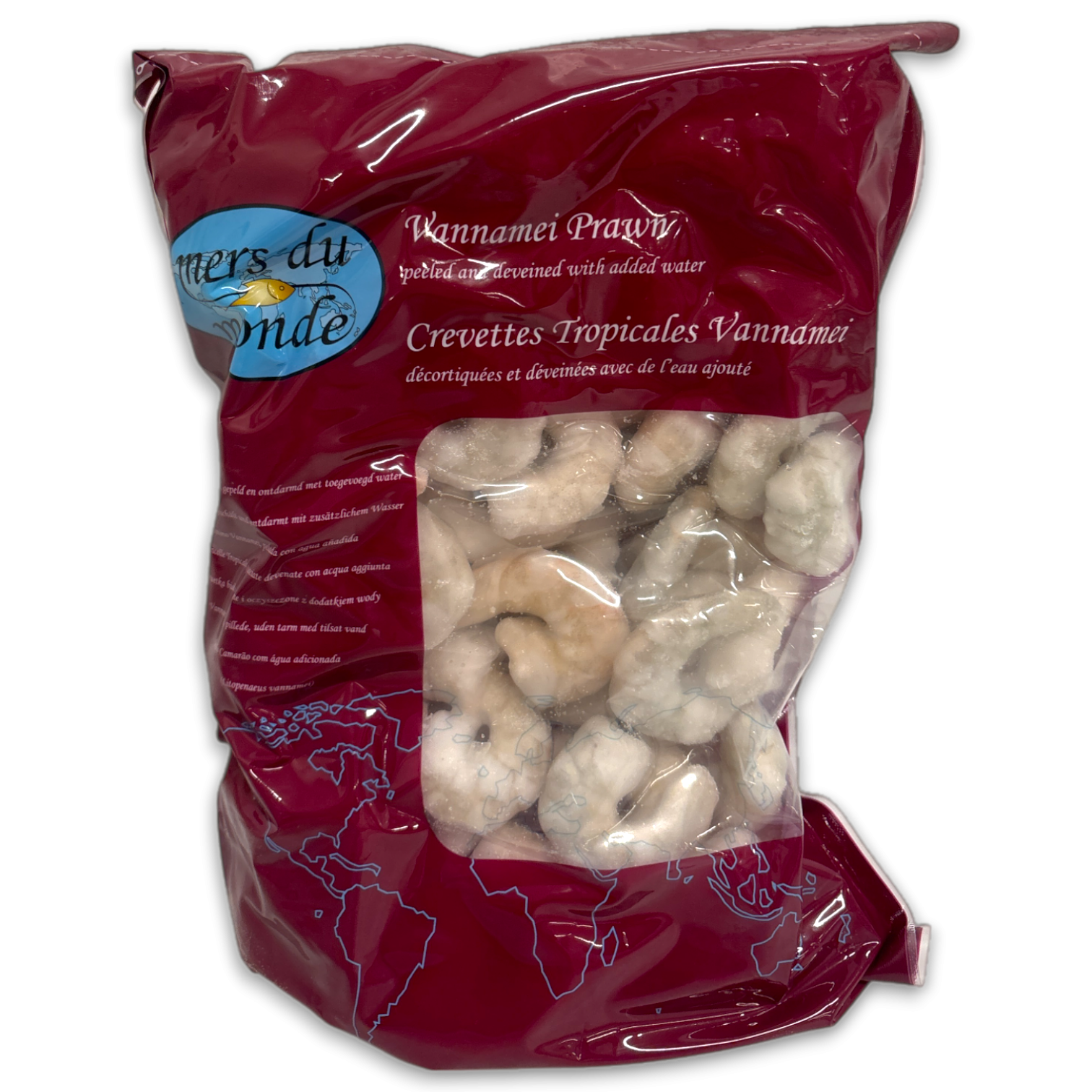 MdM Vannamei Shrimps P&D 8/12 IQF 10 x 1kg 30%-VN