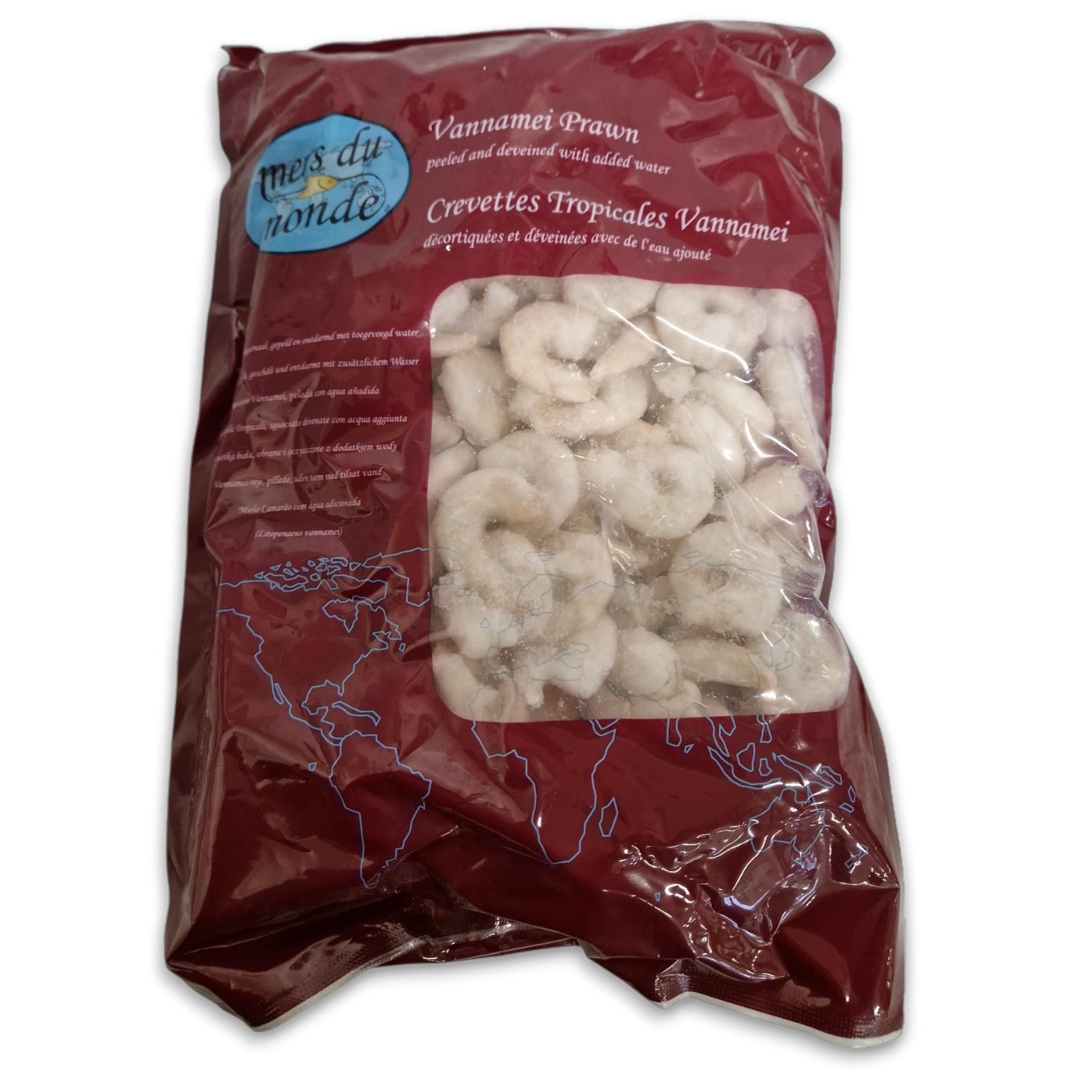 MdM Vannamei Shrimps P&D 61/70 IQF 10 x 1kg 30%-VN
