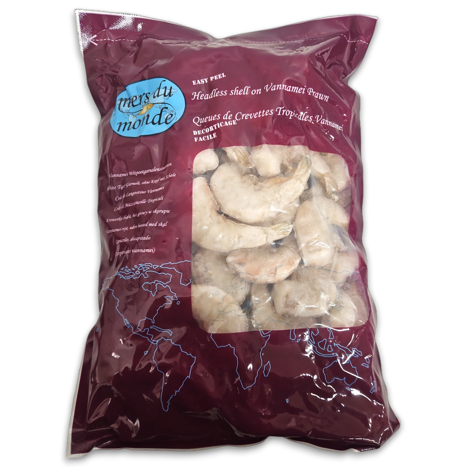 MdM Vannamei Shrimps HLSO ezp 21/25 IQF 10 x 1kg 30% -VN