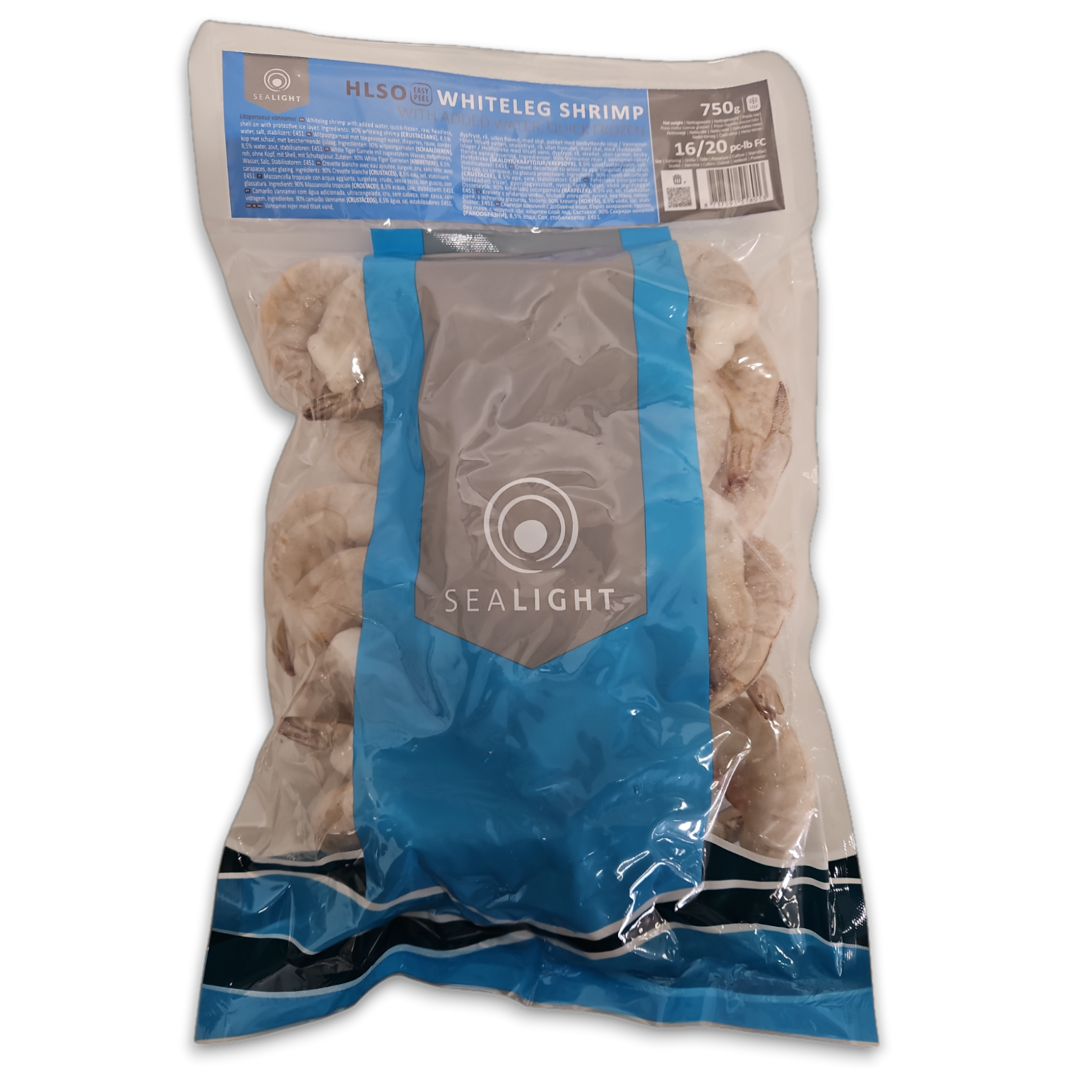 Sealight Vannamei shrimps HLSO ezp 16/20 10 x 1 kg 25% -IN