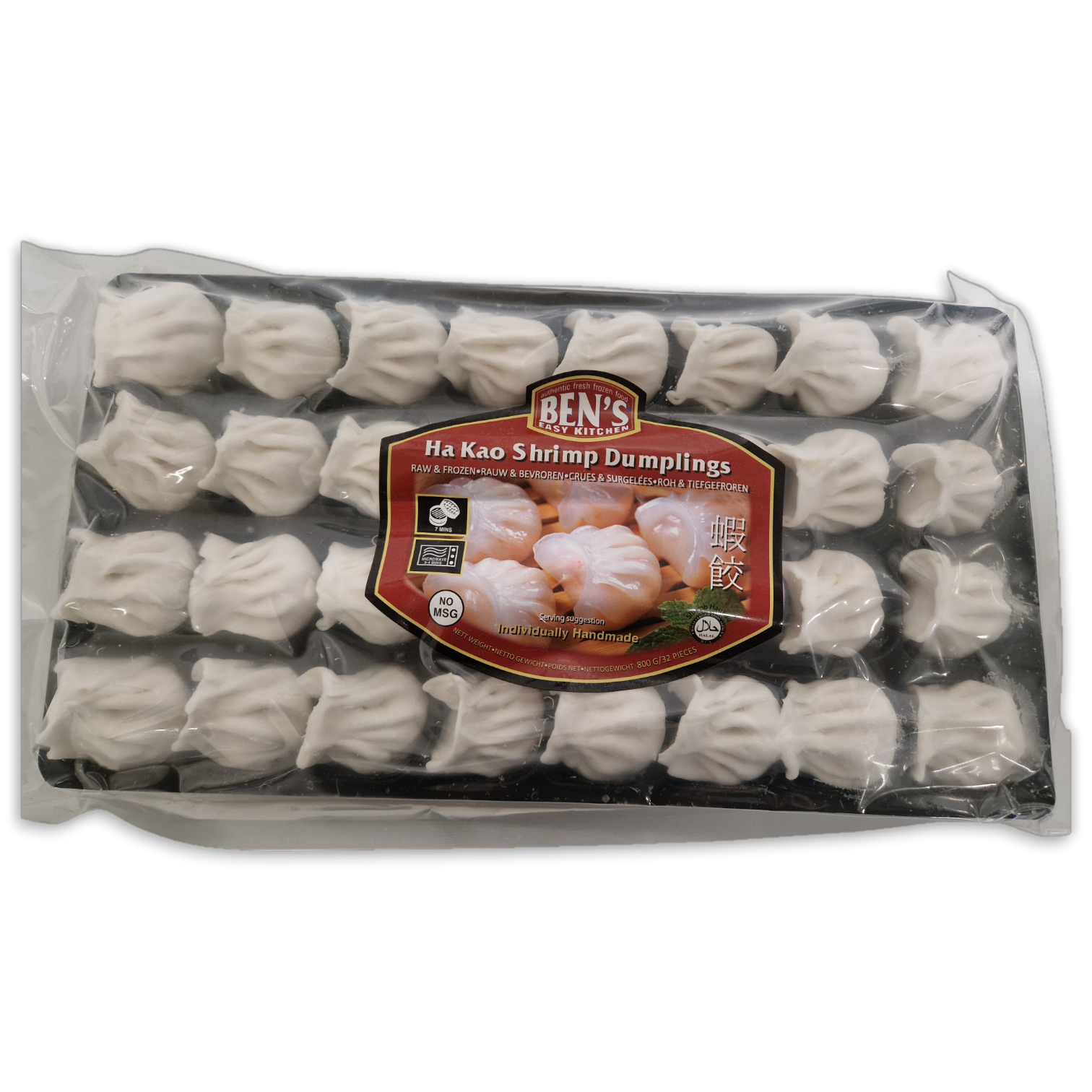 水晶虾饺 Kao Shrimp Dumplings 32pcs 10 x 800g -VN