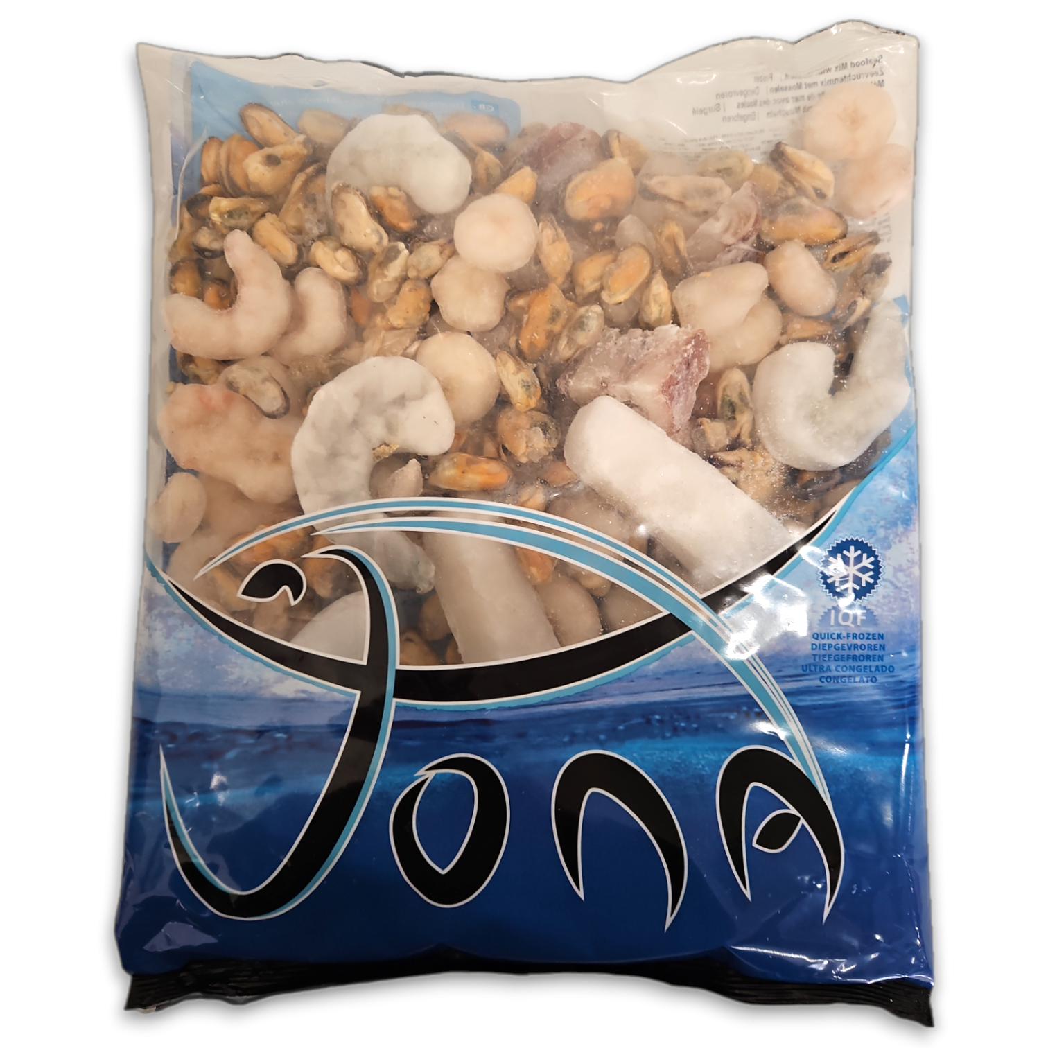 Jona Seafood Mix Mussel IQF 10 x 1kg 20% -PT