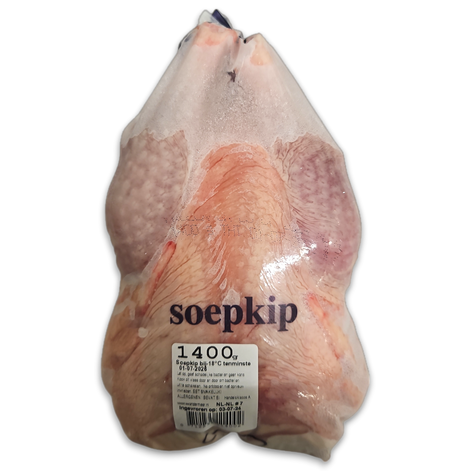 v/d Meer Cleaned Hen Halal IWP 10 x 1400g -NL