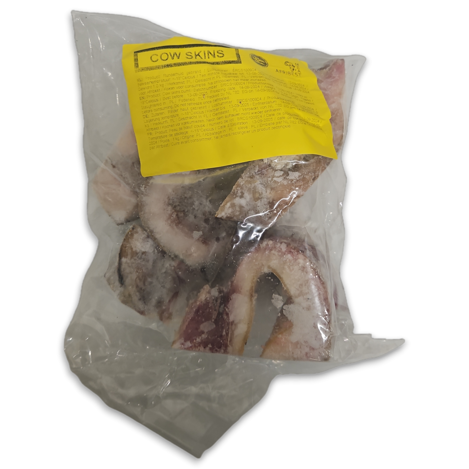 Afribest Mask Cow Skin Halal 8 x 1kg -NL