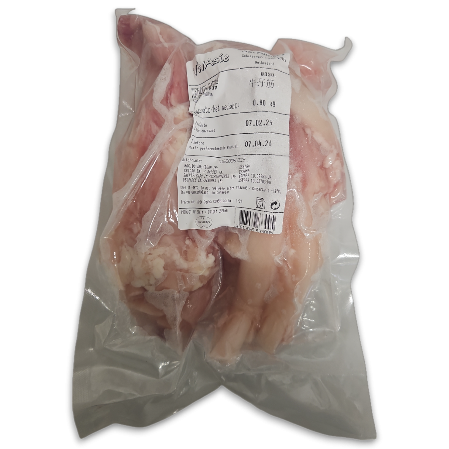 Vivasie 牛筋 Cowtendon / Gân bò 16 x 800gr -ES