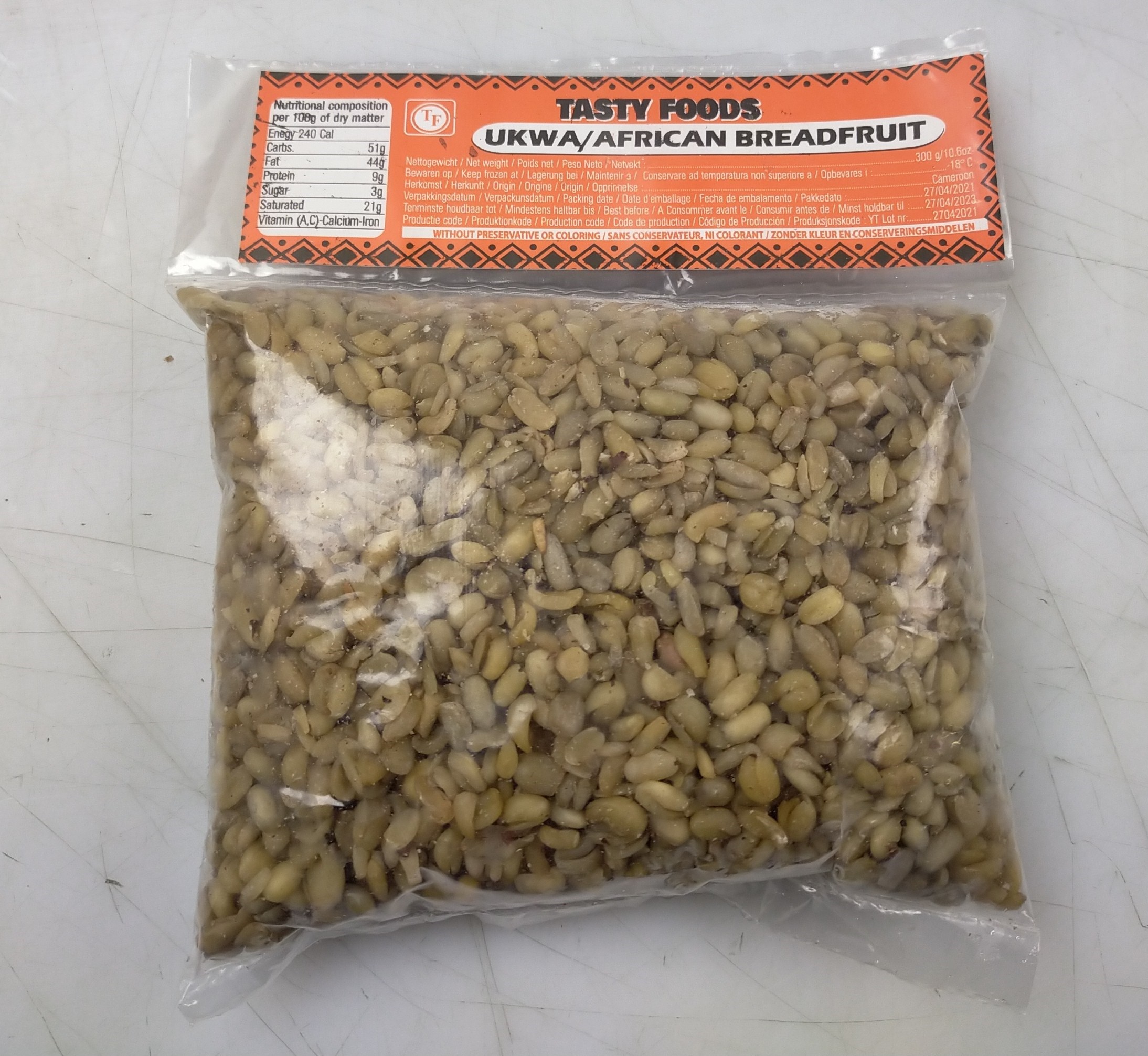 Dried Ukwa / Breadfruit Seeds 50 x 300 gr-CM