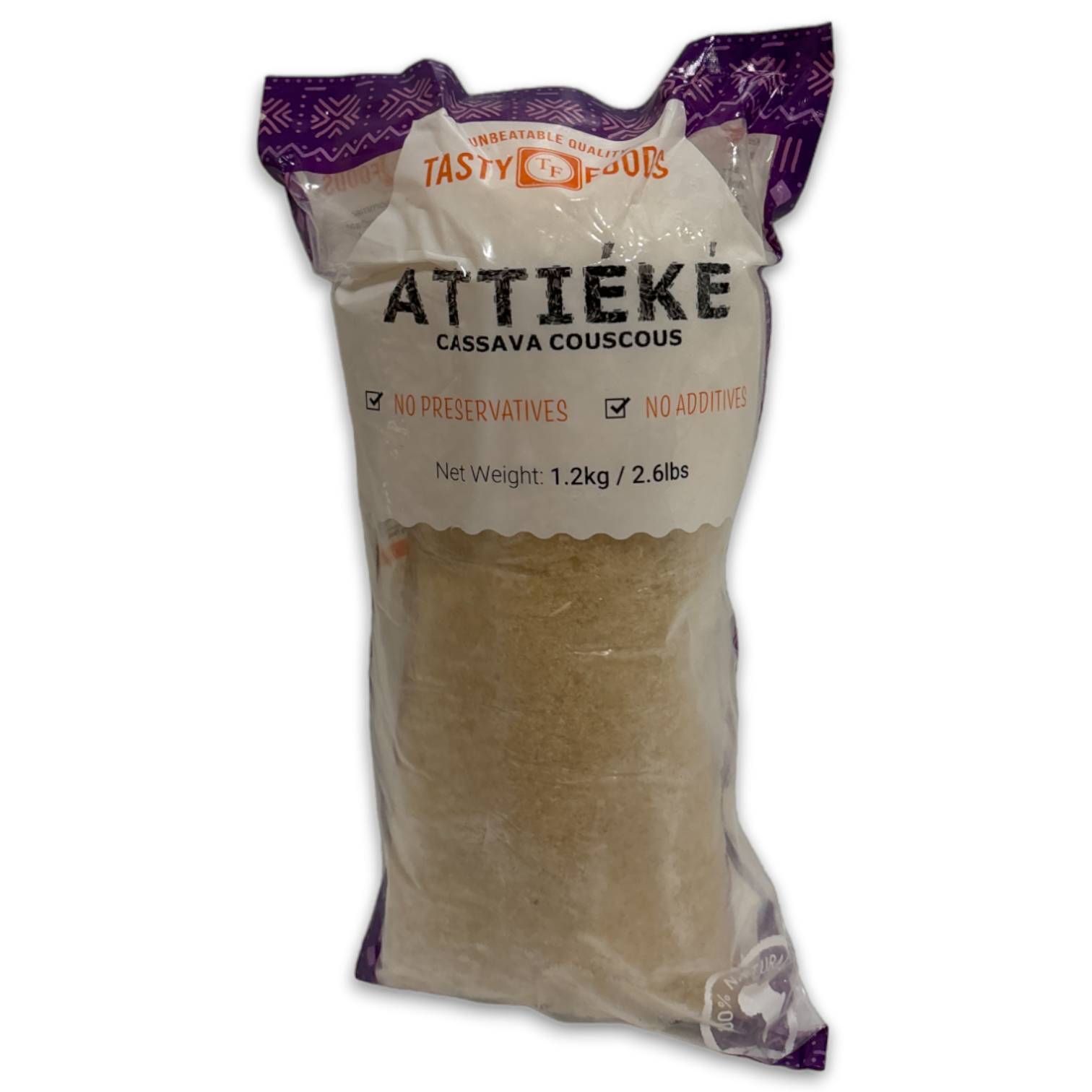 Tasty Attieke / Cassava Couscous IWP 12 x 1200g -CI