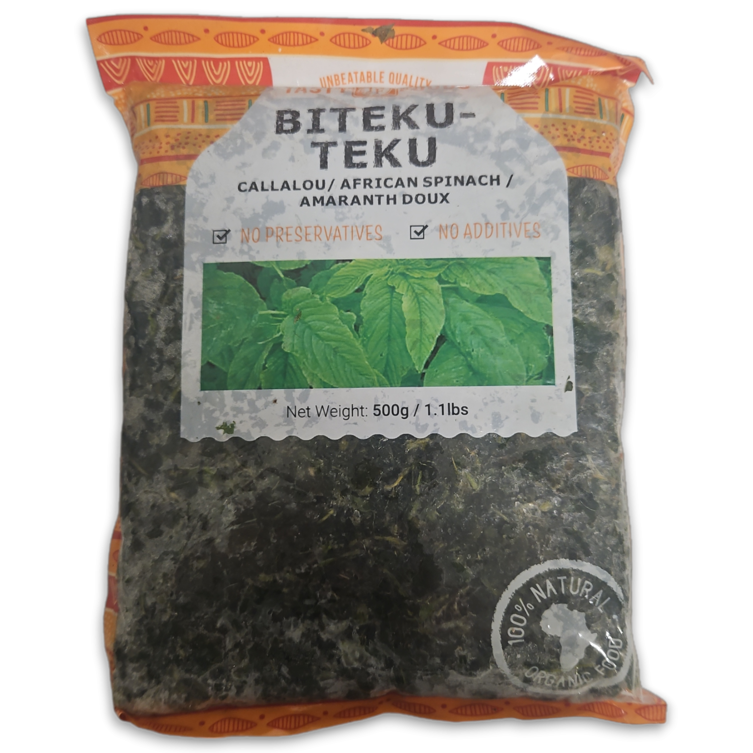 Tasty Biteku-Teku / Foolong / Sweet Amaranth 30 x 500g -CM