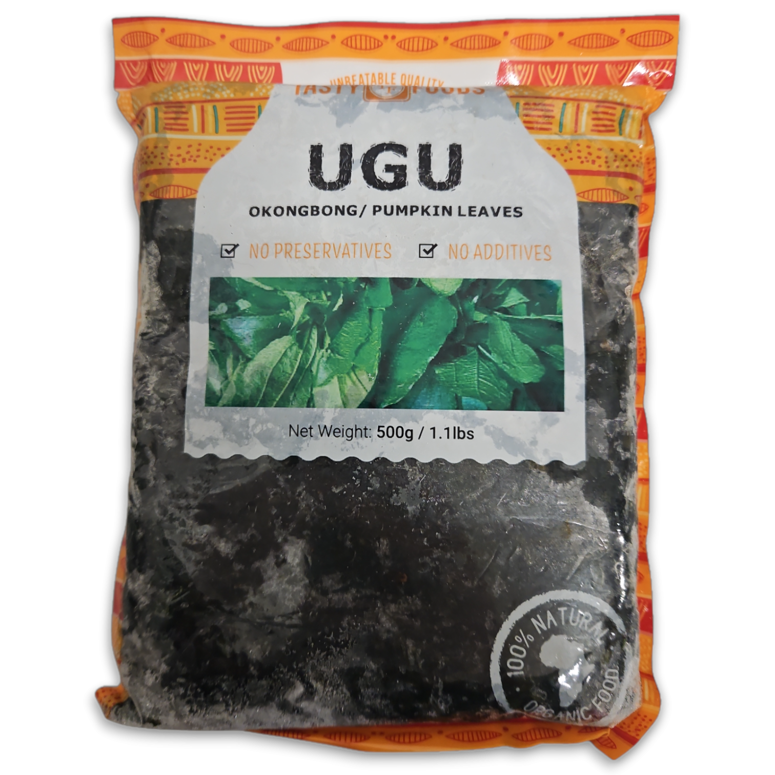 Tasty Ugu Leaves 30 x 500g -CM