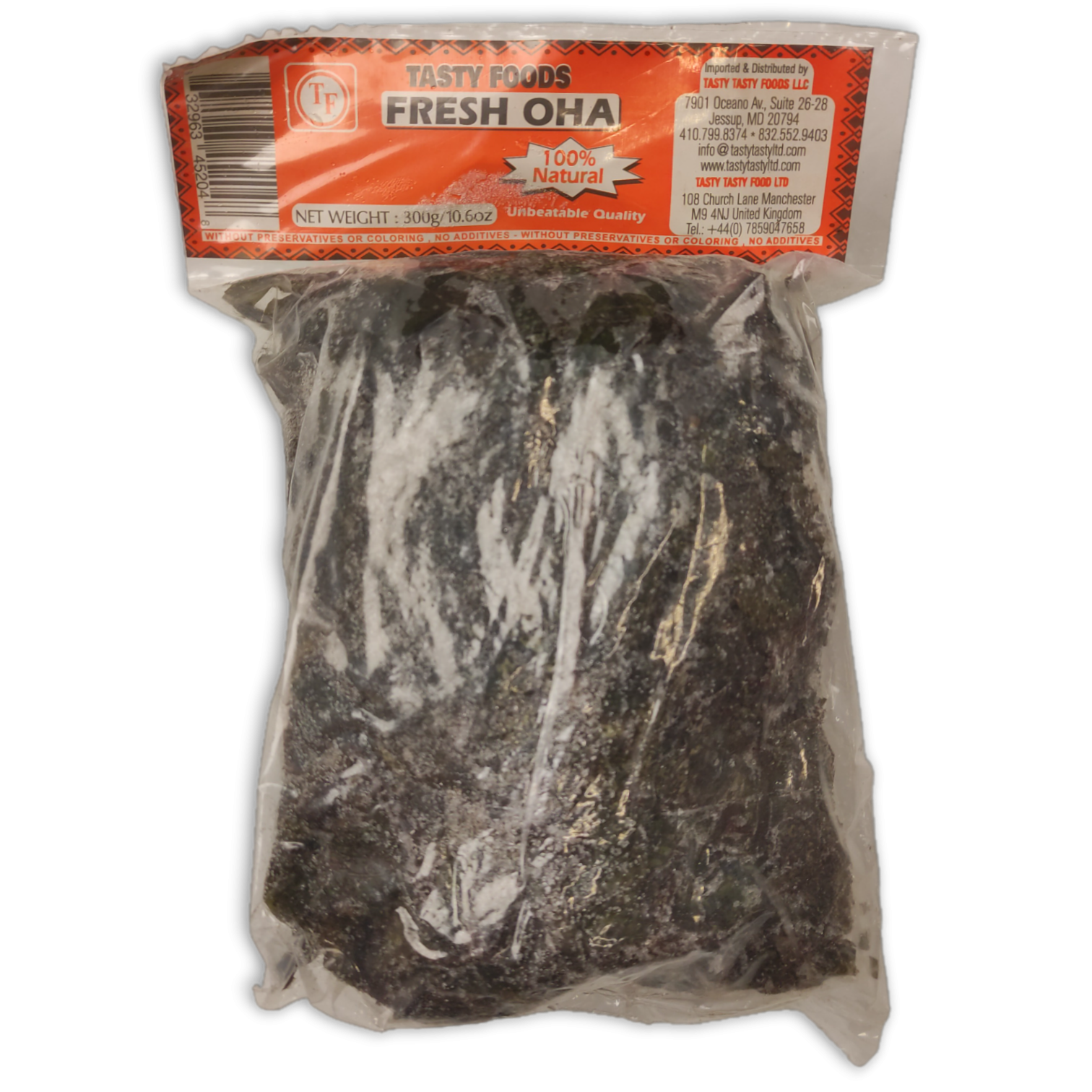 Frozen Fresh Oha Leaves 40 x 300 gr-CM