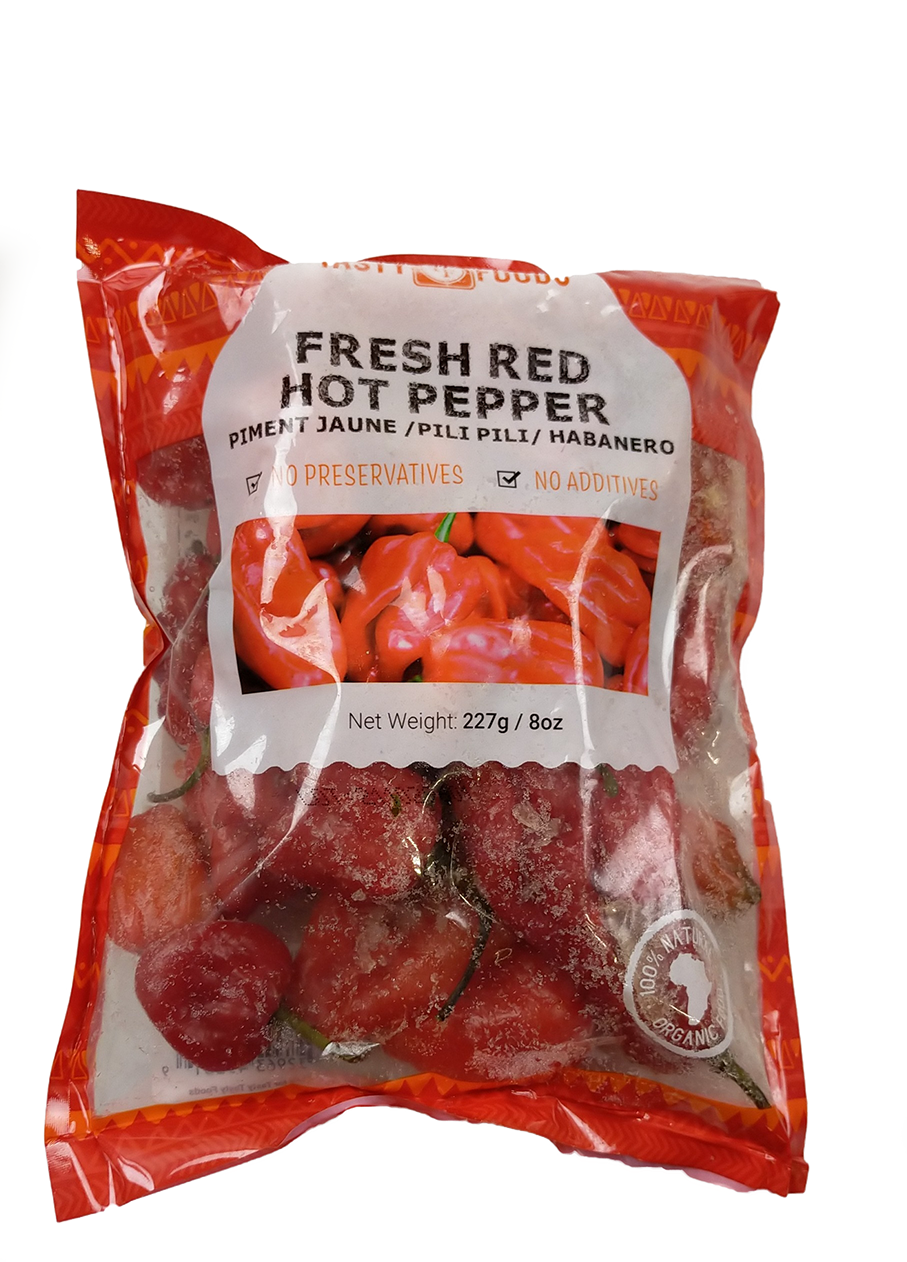 Red Hot peppers / habanero / pili pili 28 x 227gr-CM