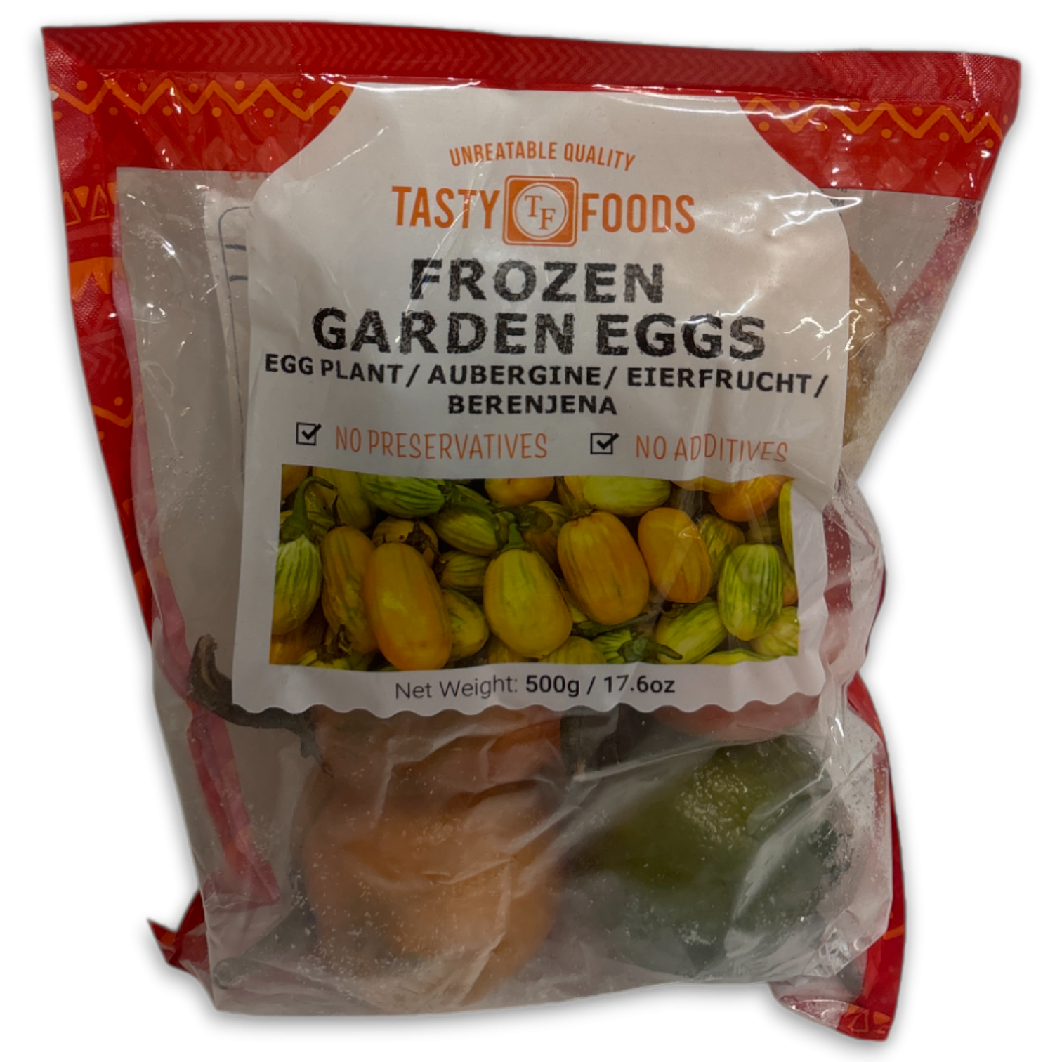 Tasty Garden Eggs 22 x 500g -CM