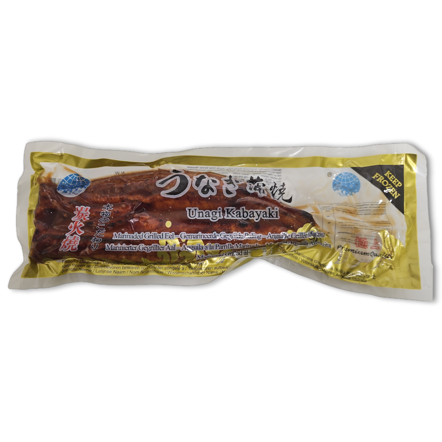 Unagi Kabayaki / Roasted Eel VP 10oz 1 x 5kg -CN
