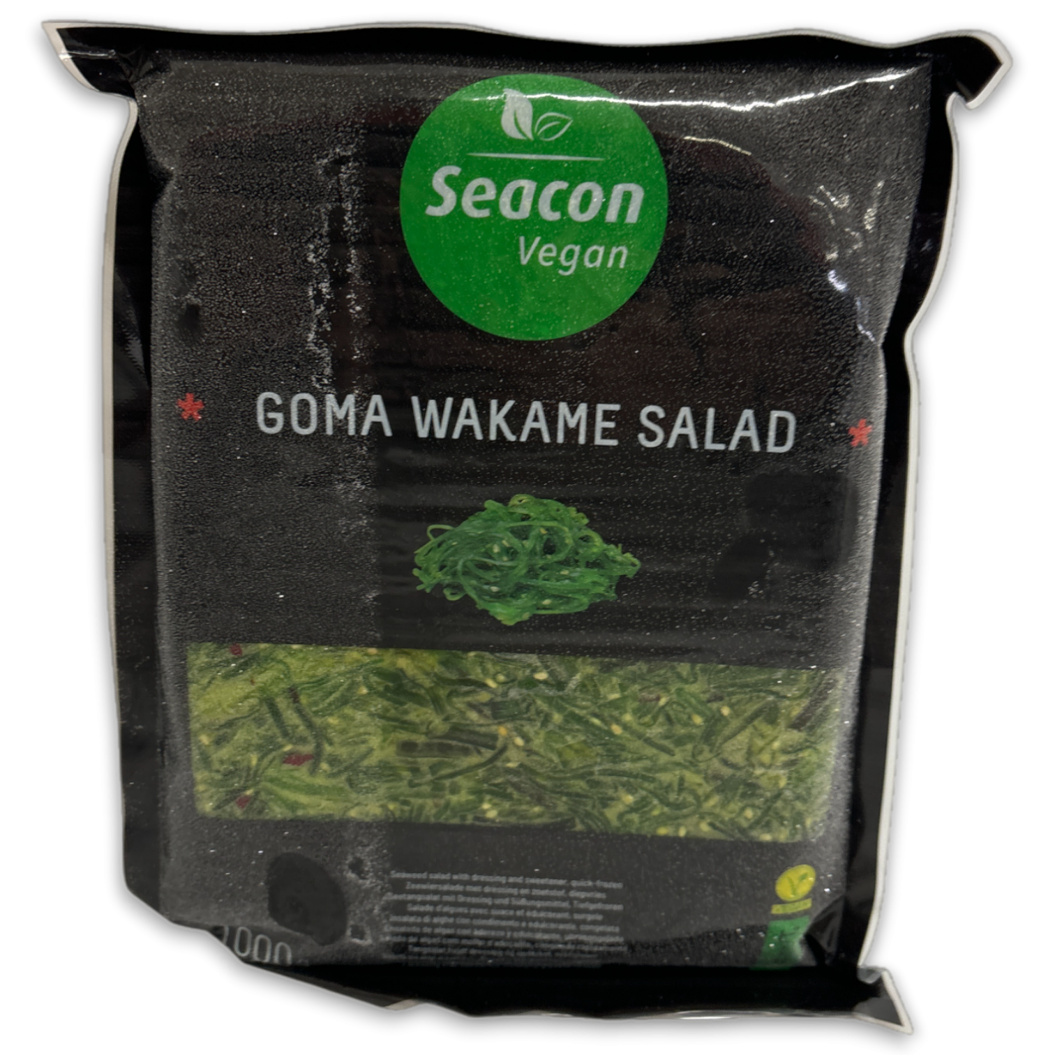 Wakame Seeweedsalad marinated Vacuum 10 x 1 kilo-CN