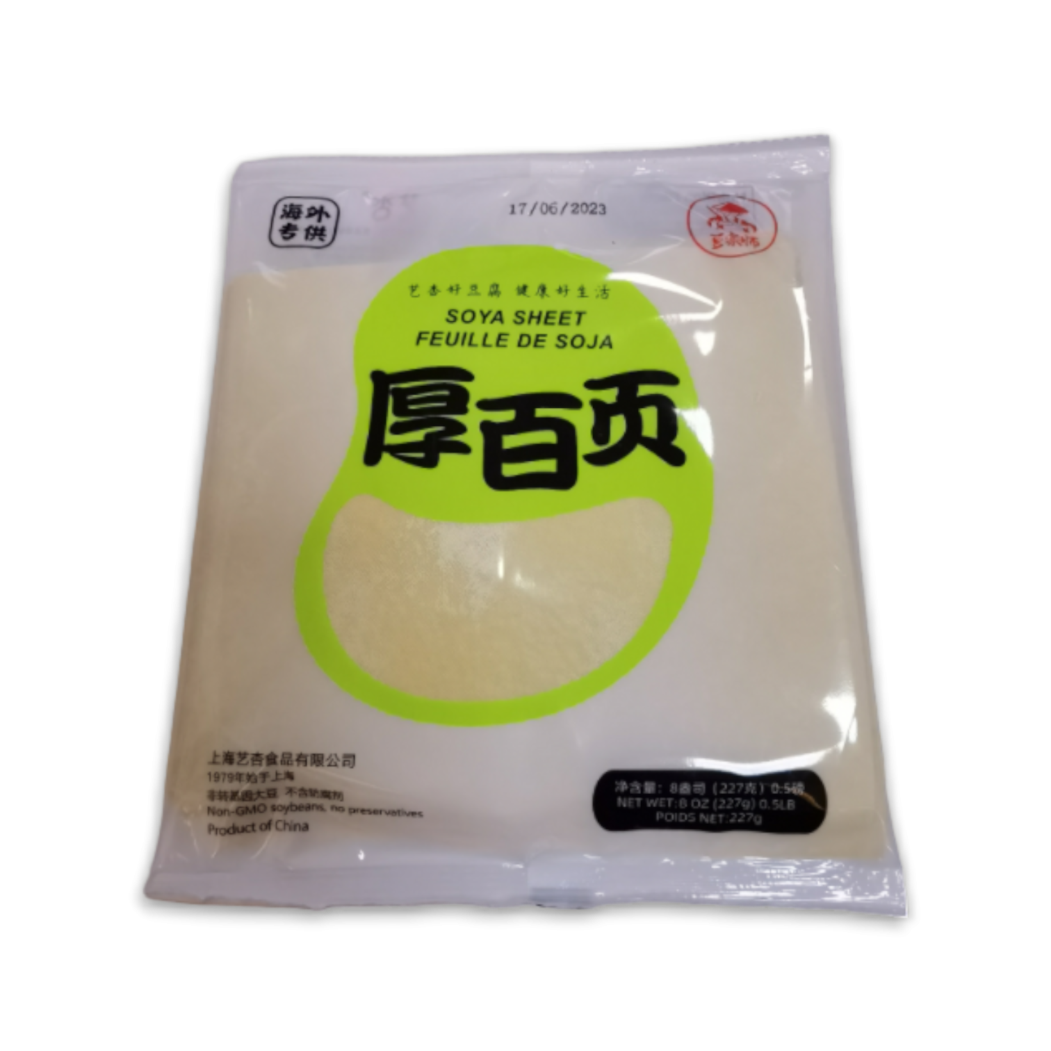 厚百叶 Soy Sheet Thick 30 x 227gr -CN