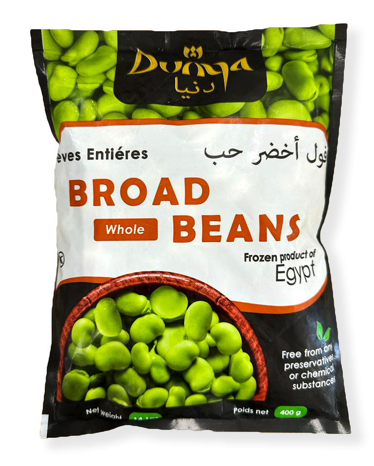 Dunya Frozen Whole Broad Beans 20 x 400g -EG