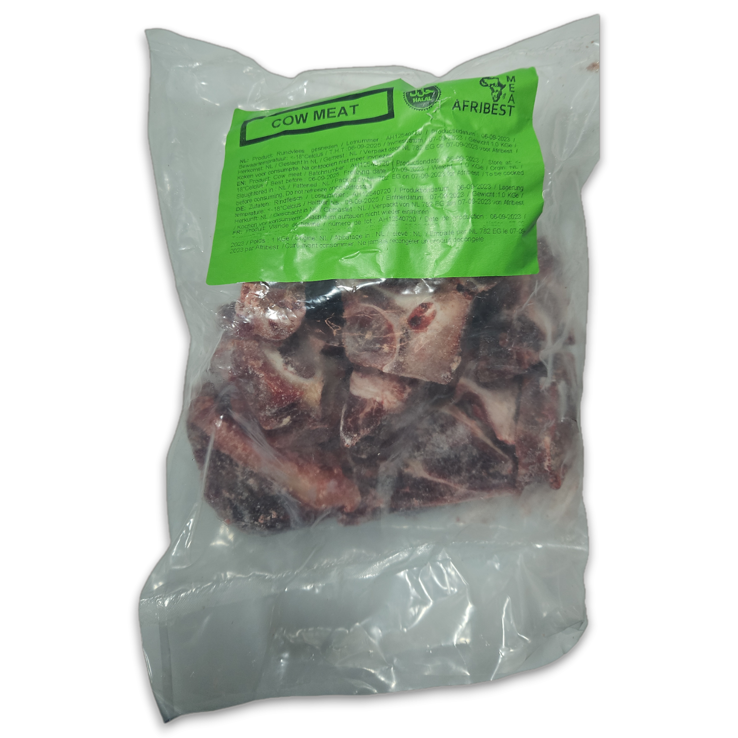 Cow Frozen Cut Afribest 10 x 1 kilo-NL