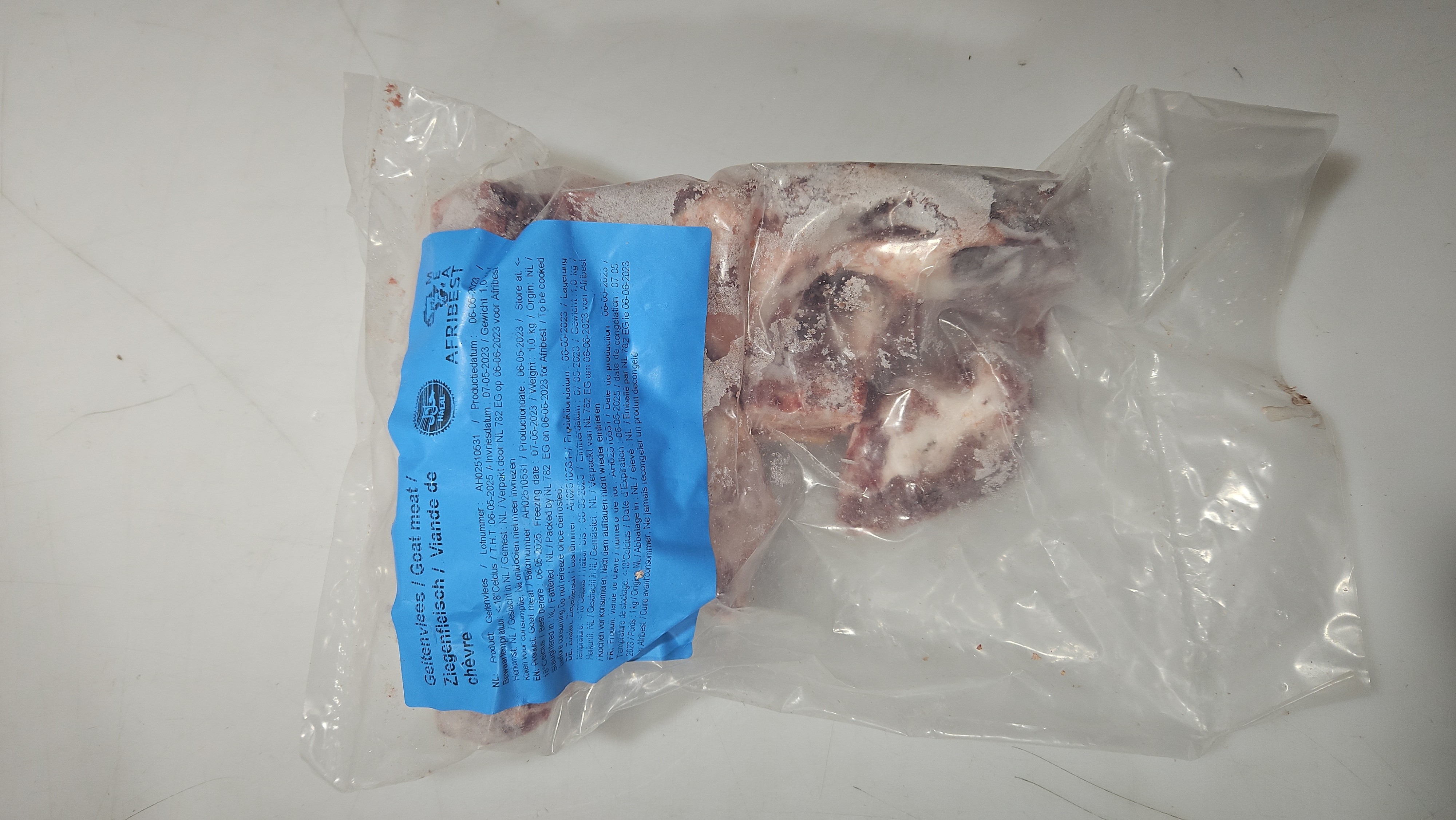 Goat Meat Afribest 10 x 1 kilo-NL