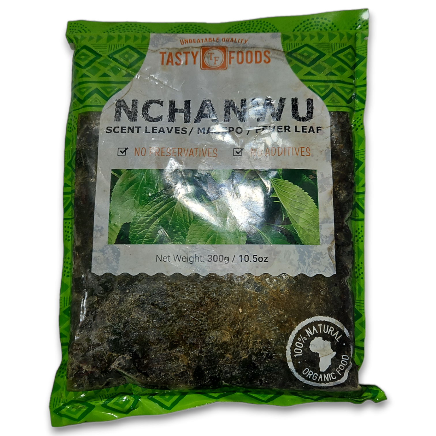 Frozen Fresh Nchawu (Scent Leaves, Masep) 40 x 300 gr-CM