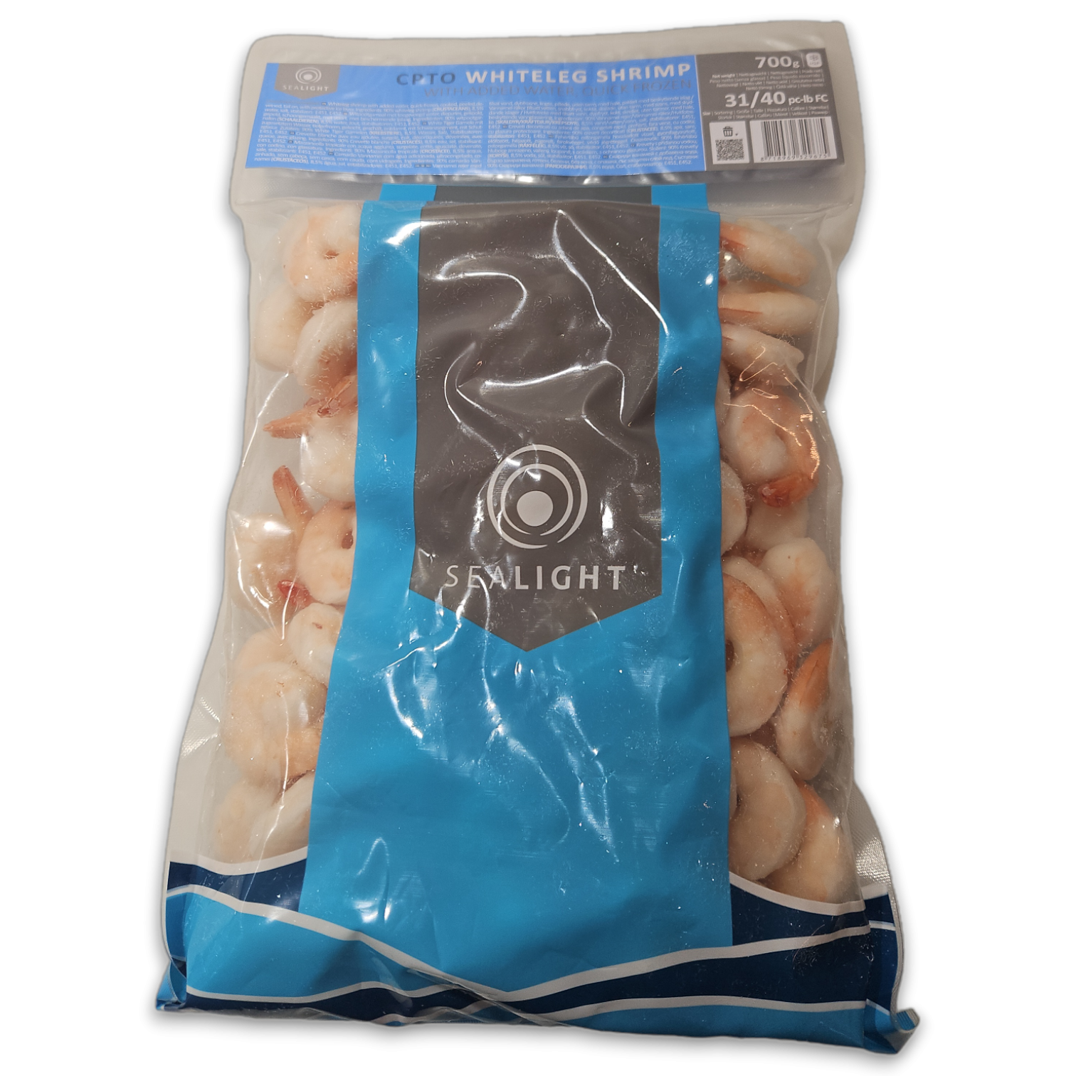 Vannamei shrimps CPTO 31/40 10 x 1 kg 30%-VN
